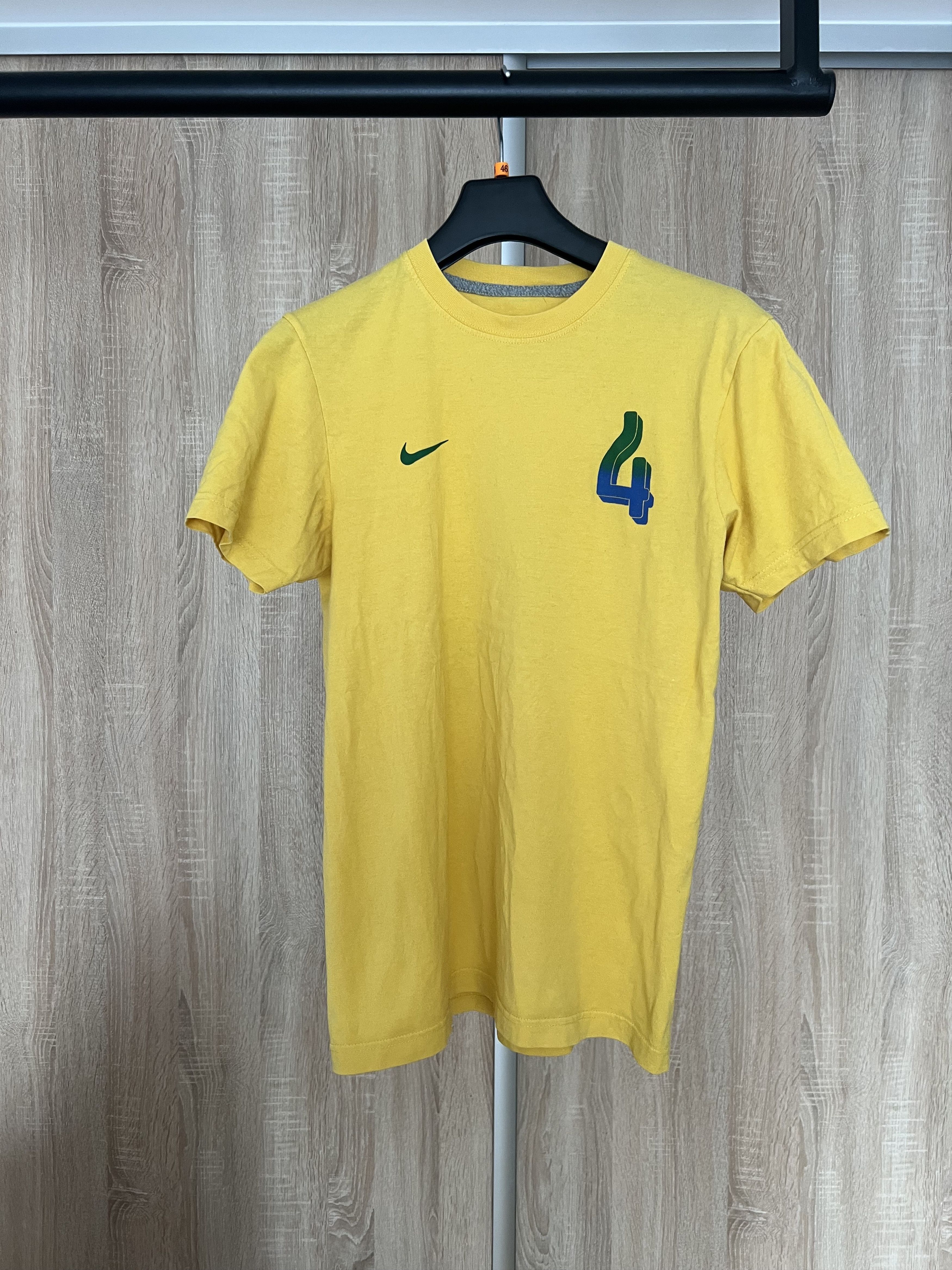 Nike NIKE BRASIL JERSEY 4 DAVID LUIZ FOOTBALL TEE SHIRT BRASIL Size US M / EU 48-50 / 2 - 2 Thumbnail