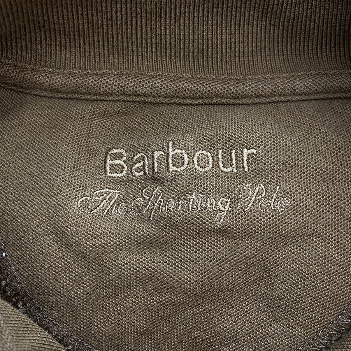 Barbour BARBOUR Small Embroidered Logo Button Up Brown Polo Shirt Size US M / EU 48-50 / 2 - 4 Thumbnail