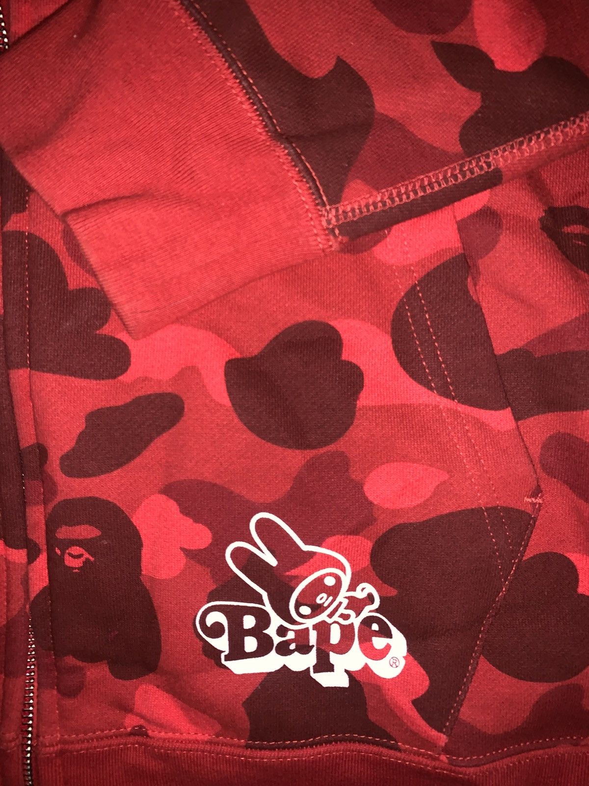 Bape 2XL)Bape my melody hoodie zip Size US XXL / EU 58 / 5 - 7 Thumbnail