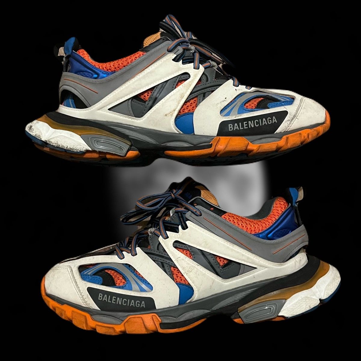 Balenciaga Balenciaga Track Orange blue Size US 8 / EU 41 - 1 Thumbnail