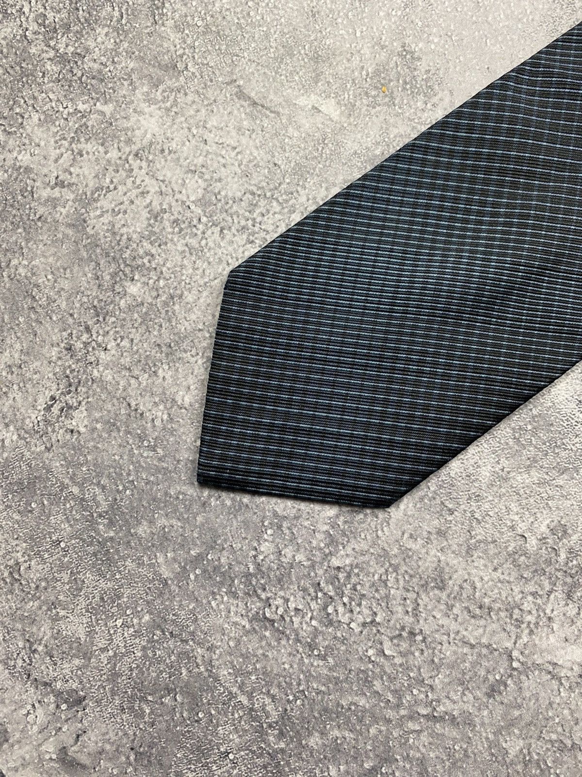 Yves Saint Laurent Vintage Yves Saint Laurent YSL Tie Striped Made in Italy Size ONE SIZE - 12 Thumbnail