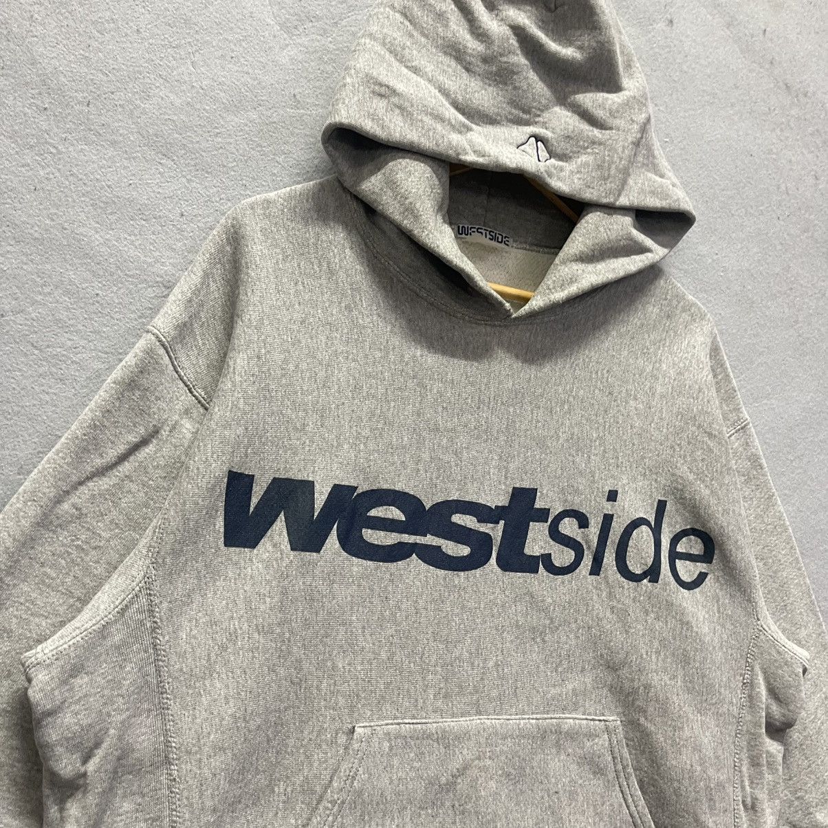 Vintage Late 2000s Westside Logo Hoodie – Heather Grey Size US XL / EU 56 / 4 - 5 Thumbnail