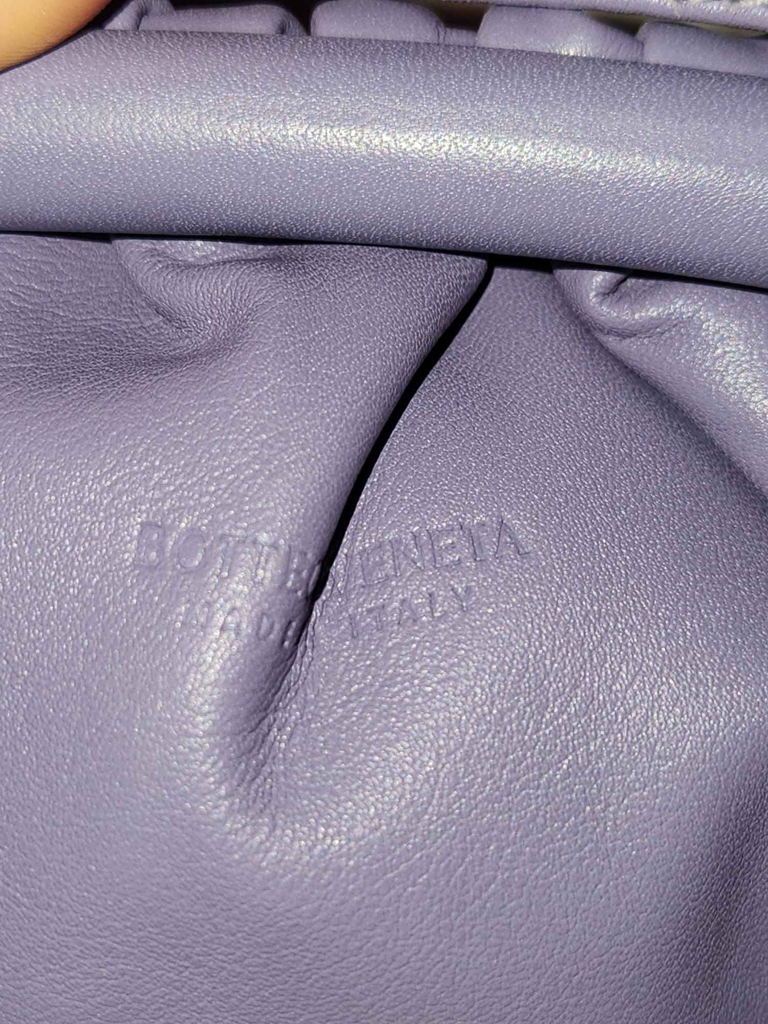 Bottega Veneta Bottega Veneta Purple Mini Pouch Clutch Size ONE SIZE - 9 Thumbnail