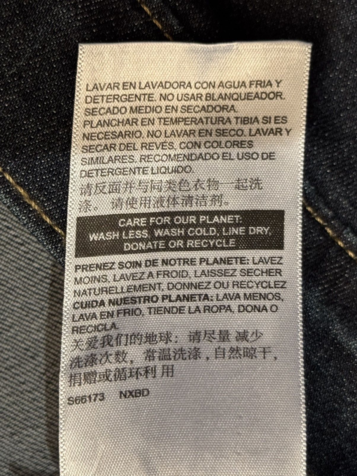 Levi's × Levi's Vintage Clothing Signature by Levi Strauss Lady Trucker Jacket SZ XL Med Blue Size XL / US 12-14 / IT 48-50 - 12 Thumbnail