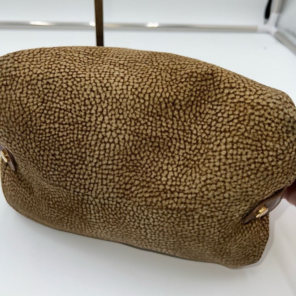 Other BORBONESE Pouch Redwall Quail Pattern Suede x Leather Size ONE SIZE - 9 Thumbnail