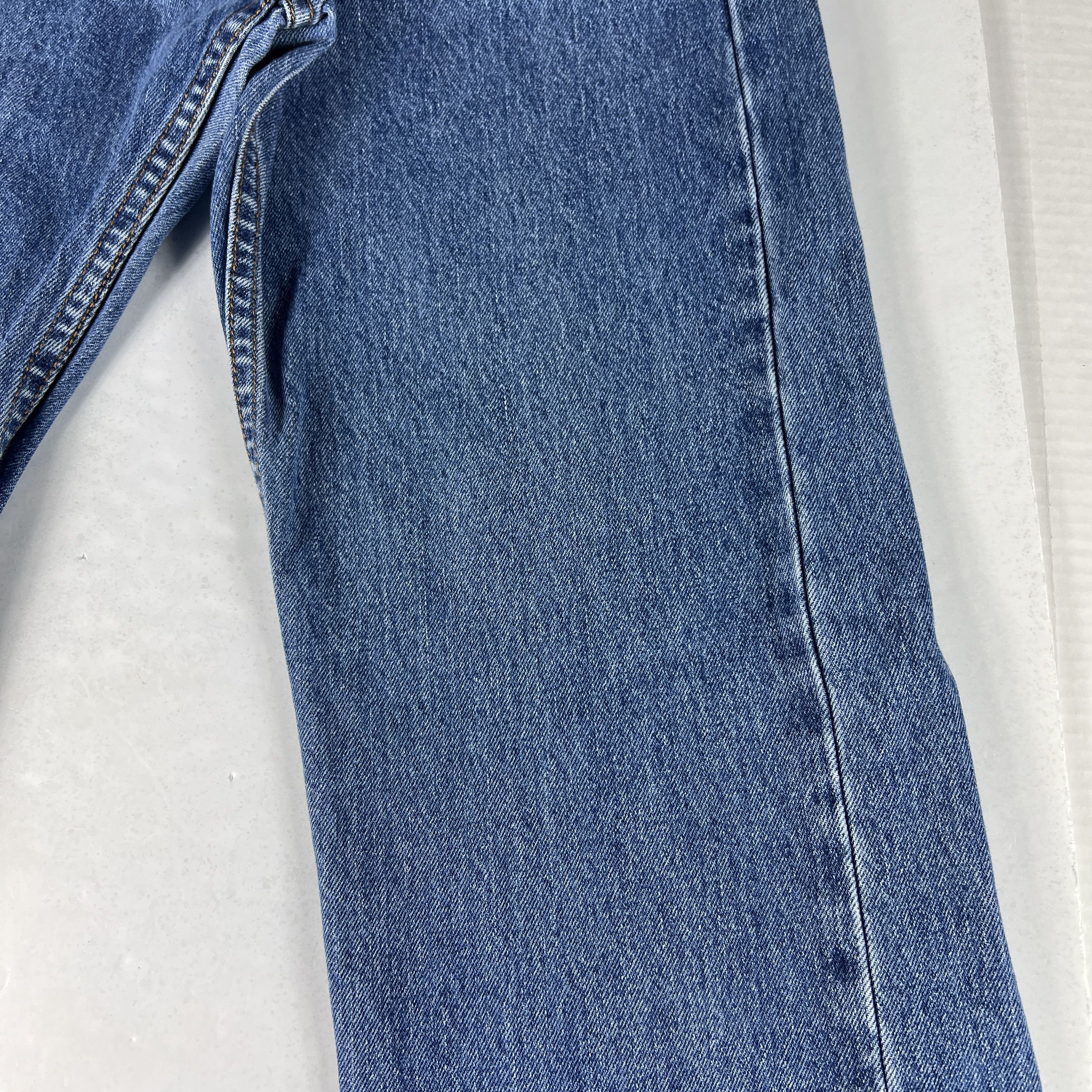 Levi's Levi's Jeans 505 Straight Leg Blue Faded Denim Size US 34 / EU 50 - 4 Thumbnail
