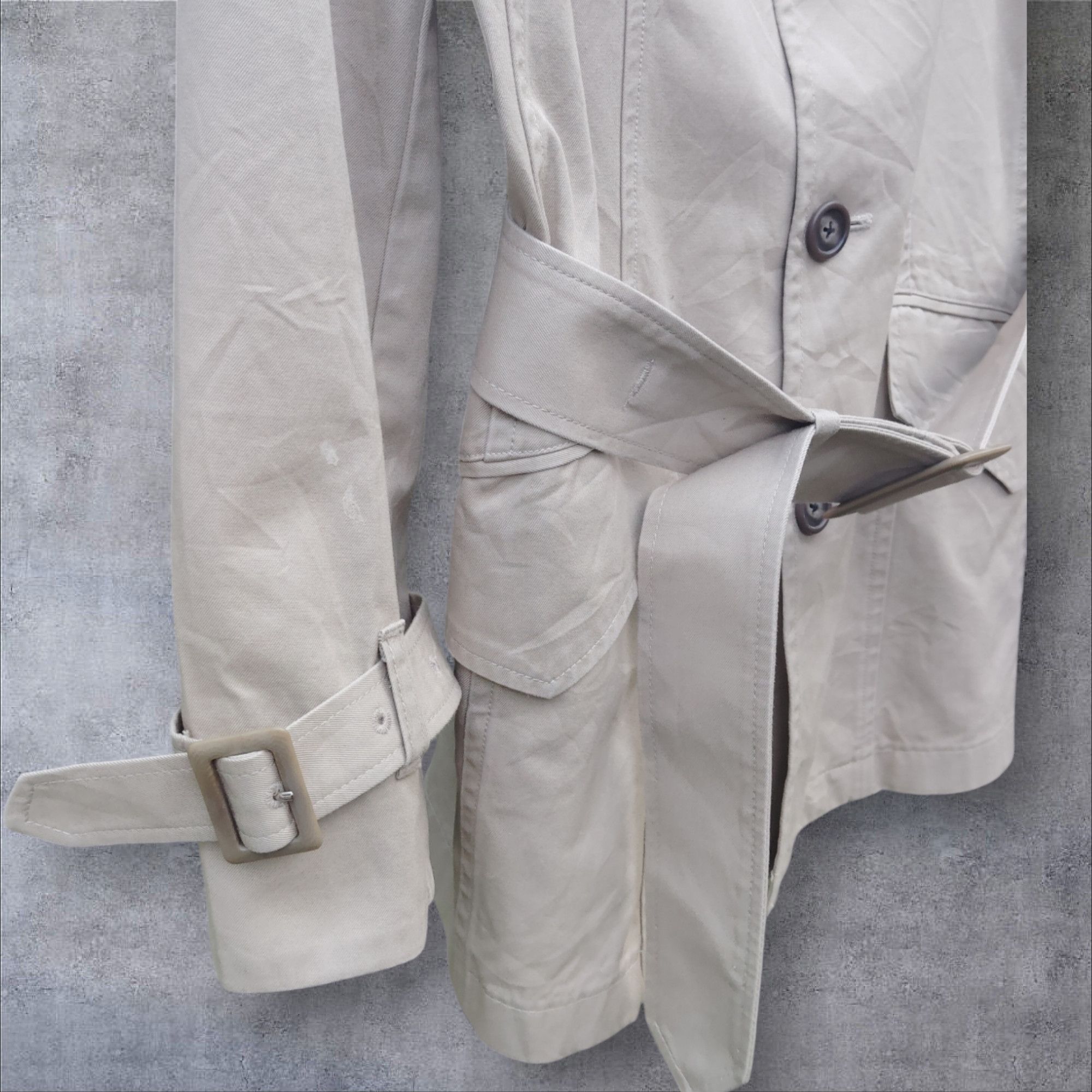 Japanese Brand × PPFM PPFM BEIGE TRENCH JACKET Size US M / EU 48-50 / 2 - 4 Thumbnail