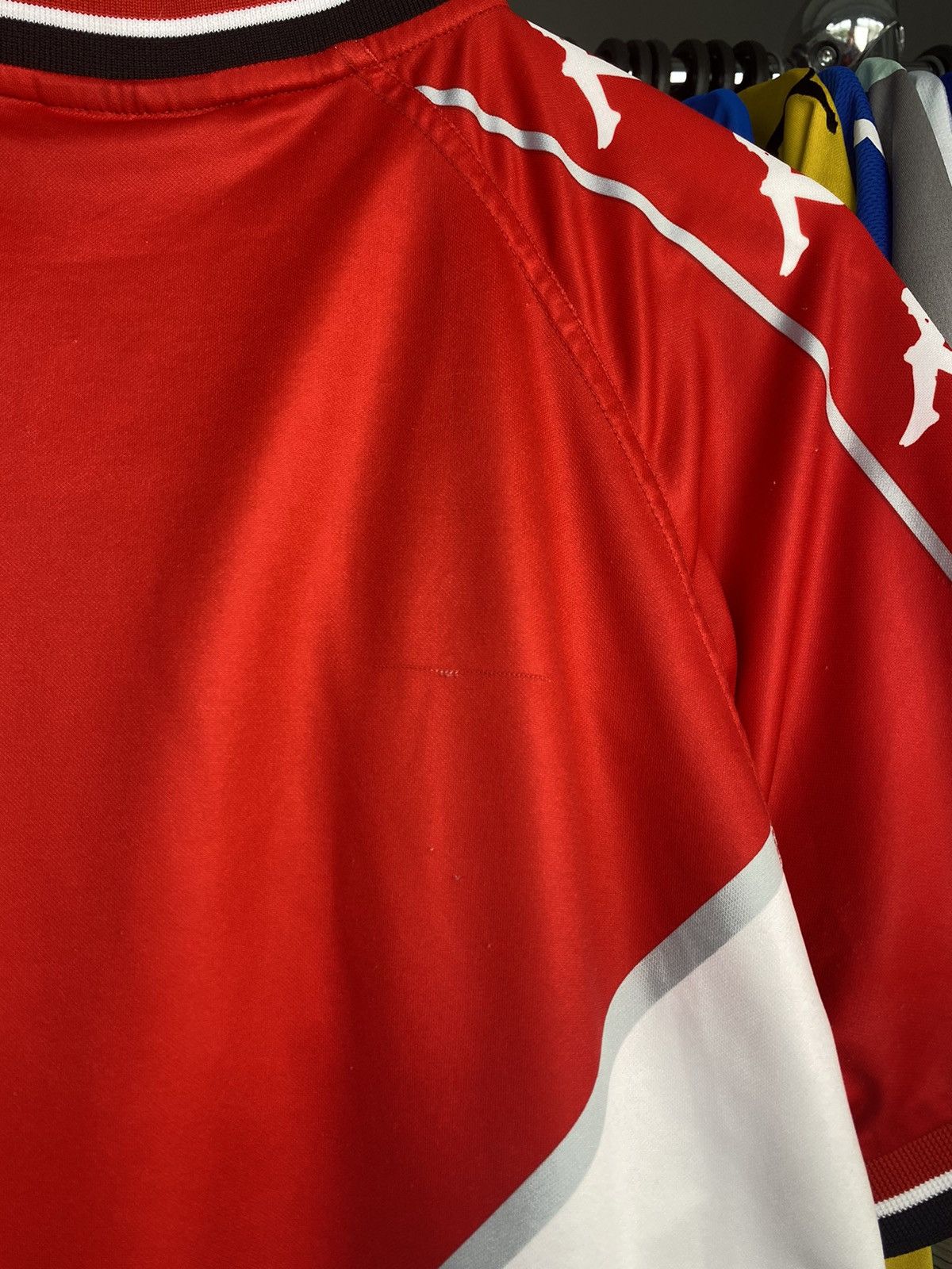 Kappa 1999/00 KAPPA AS MONACO HOME SOCCER FOOTBALL JERSEY SHIRT Size US M / EU 48-50 / 2 - 13 Thumbnail