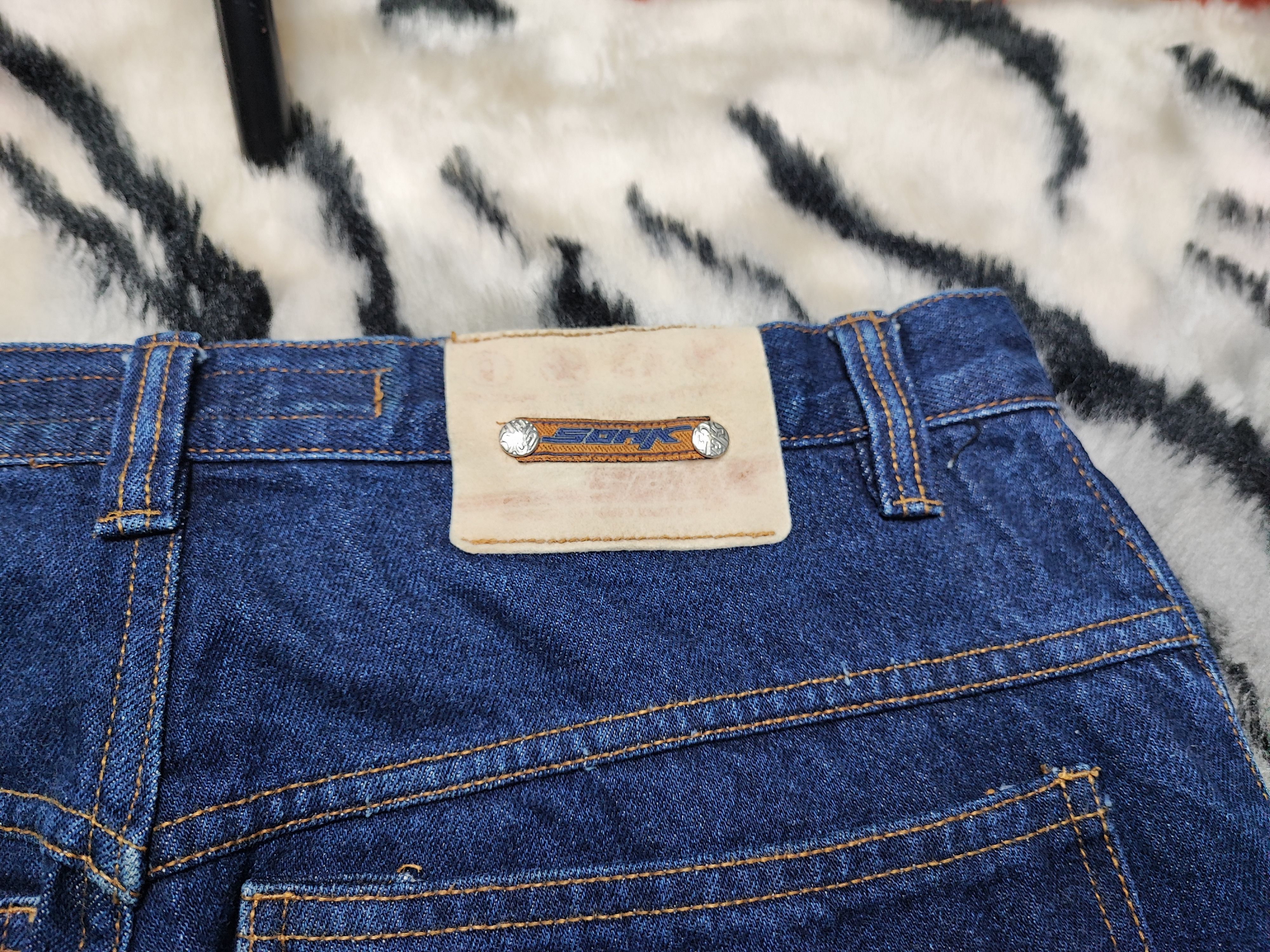 Vintage WIDE BAGGY VINTAGE SCHOOL OF HARD KNOCKS SIZE 32 Size US 32 / EU 48 - 11 Thumbnail