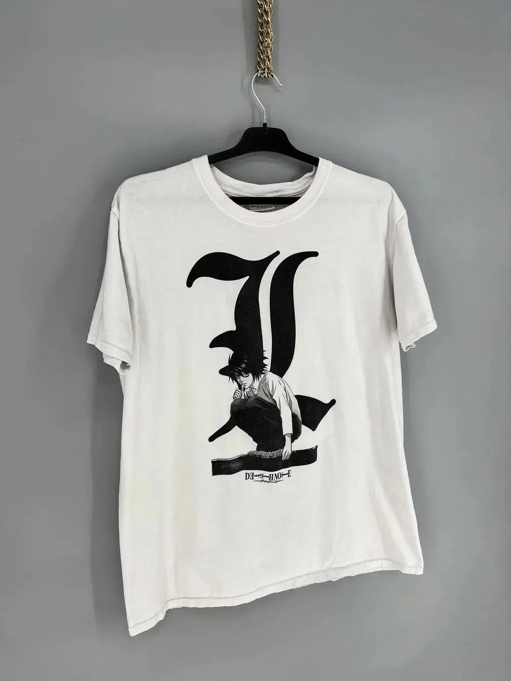 Japanese Brand Vintage DEATH NOTE DISTRESSED Promo T-shirt Character Size US XL / EU 56 / 4 - 2 Thumbnail