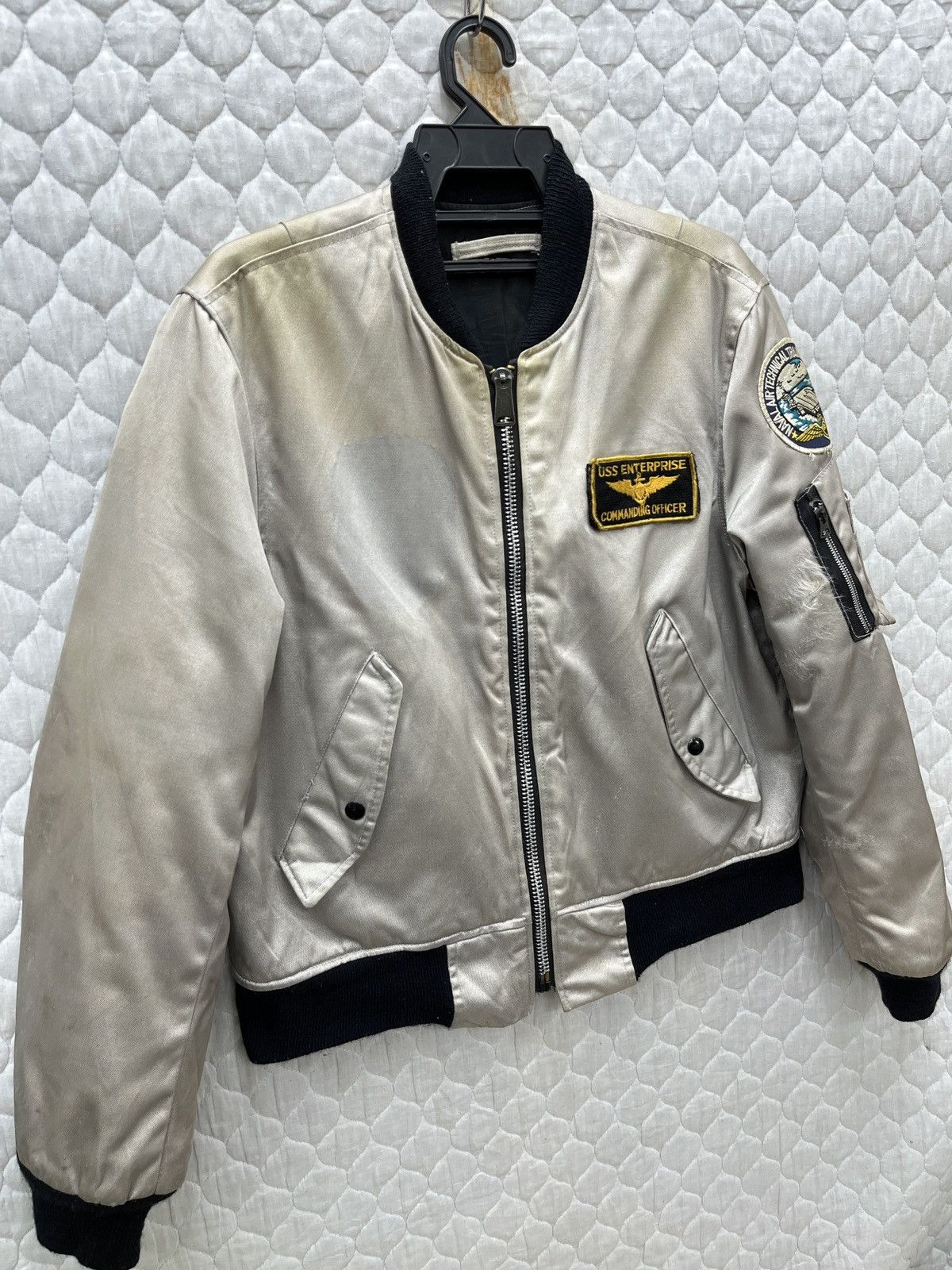 I. Spiewak And Sons 🔥🔥🔥STEALS VTG I SPIEWAK & SONS MILITARY MA1 FLIGHT JACKET Size US M / EU 48-50 / 2 - 2 Thumbnail