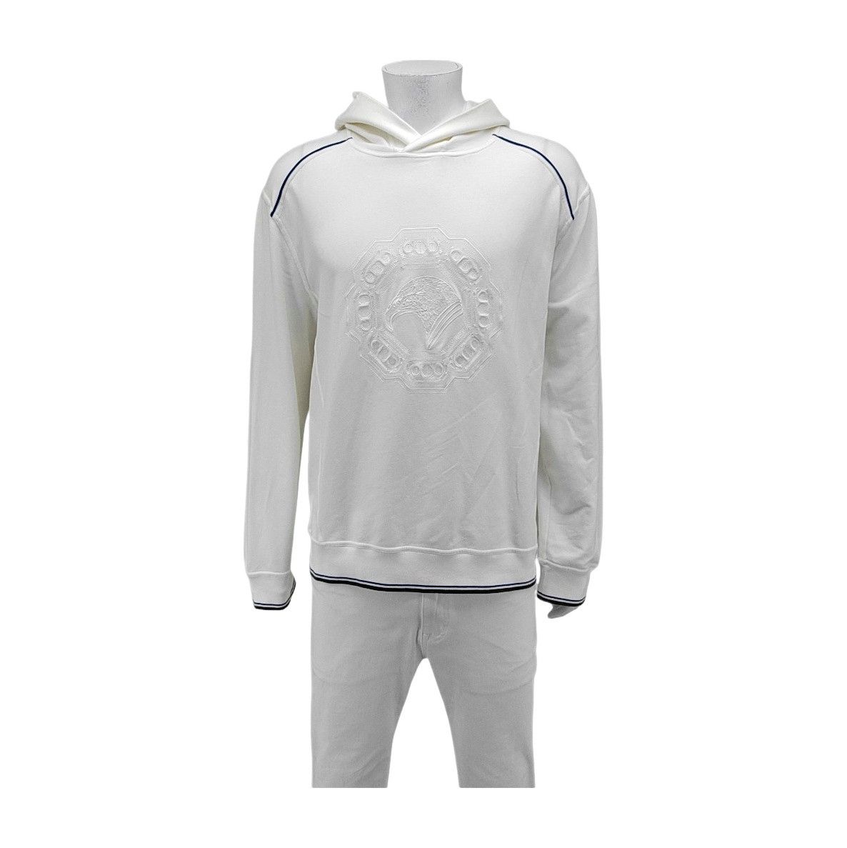 Stefano Ricci Stefano Ricci Embossed Eagle Hoodie Tracksuit 58 Size US XXL / EU 58 / 5 - 1 Thumbnail