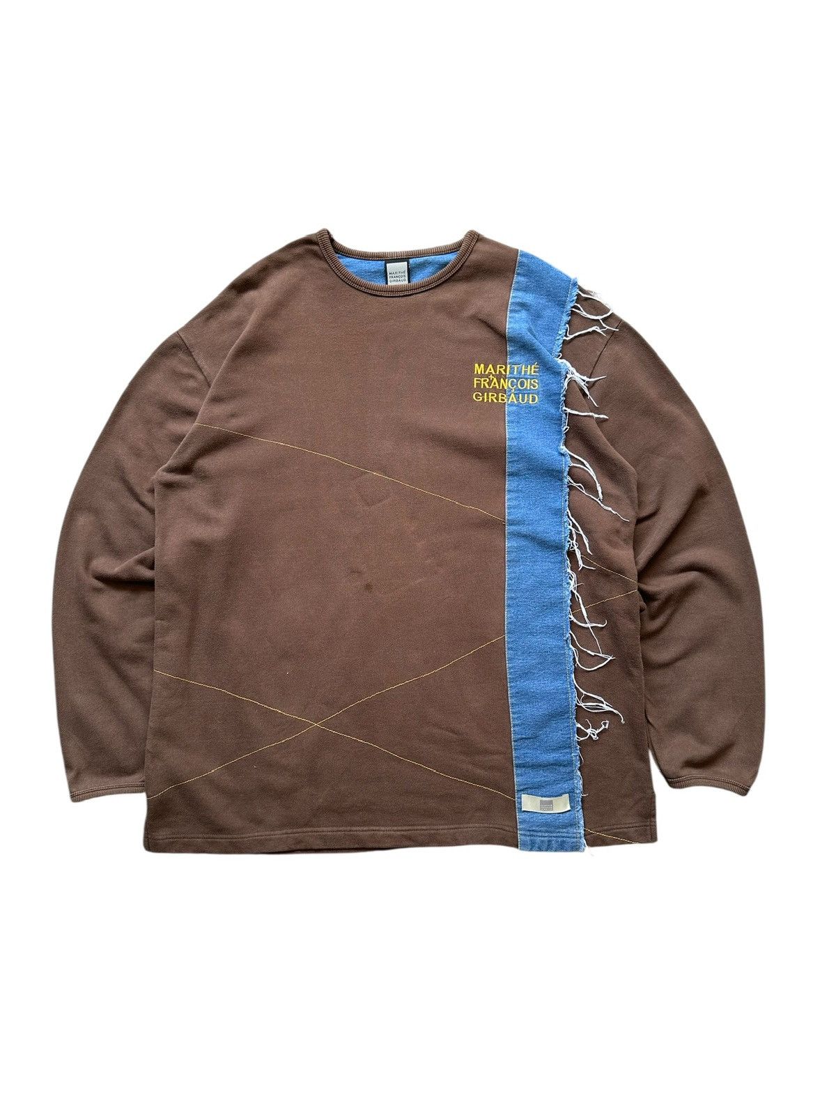 Marithe + Francois Girbaud 00's Marithe Francois Girbaud sweatshirt archive Size US XXL / EU 58 / 5 - 2 Thumbnail