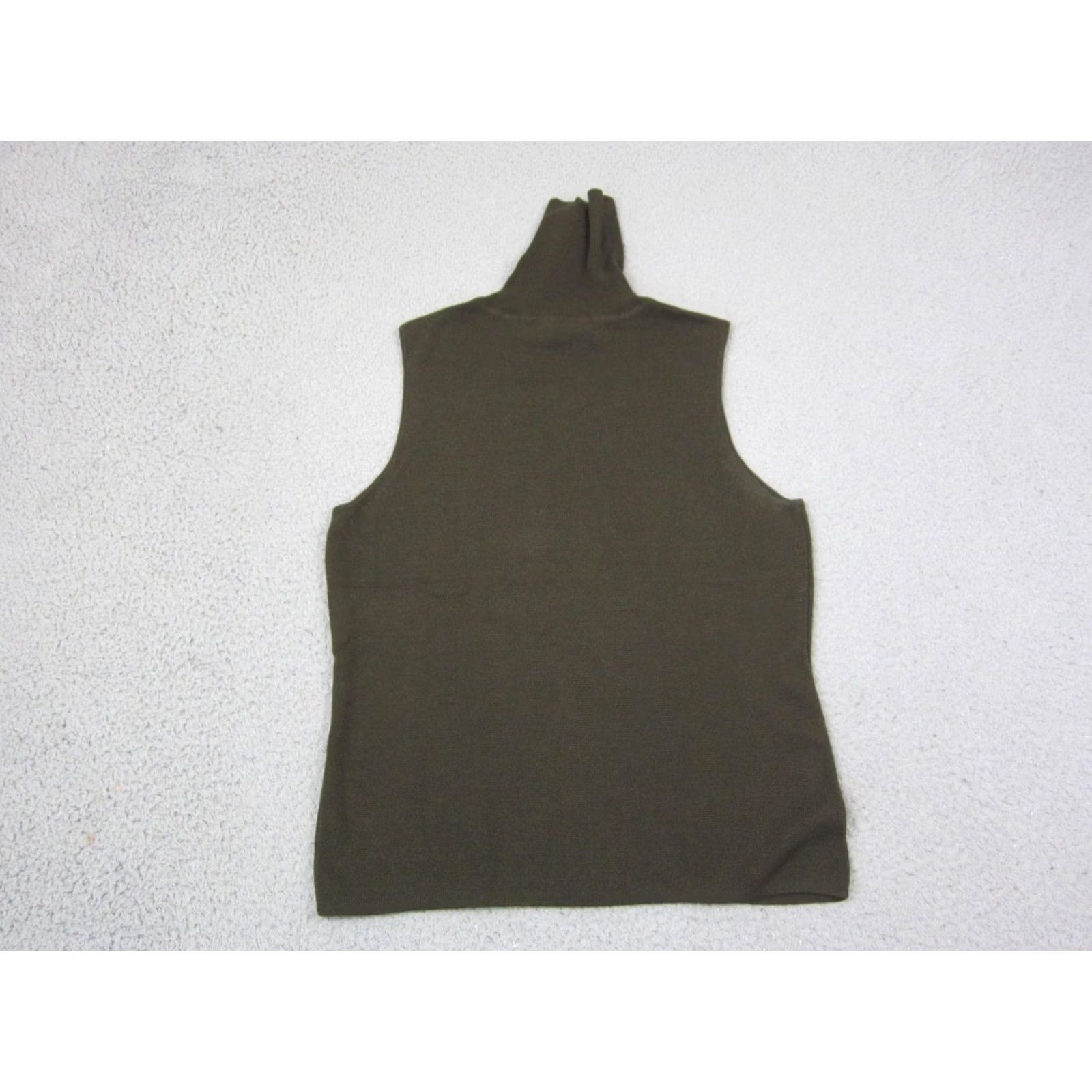 Vintage VINTAGE Carlisle Sweater Womens Medium Green 100% Silk Tank Top 90s Size M / US 6-8 / IT 42-44 - 7 Thumbnail