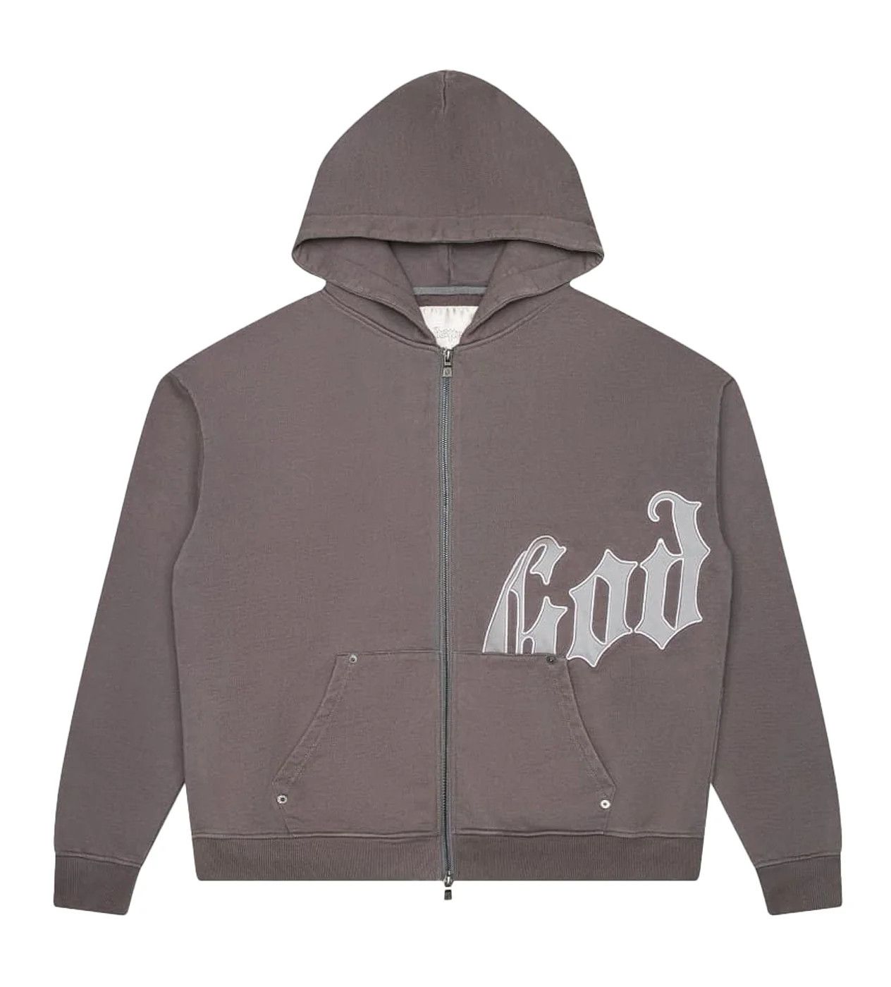 Godspeed Godspeed OG Logo V2 Stone Grey Hoodie Size US S / EU 44-46 / 1 - 1 Thumbnail