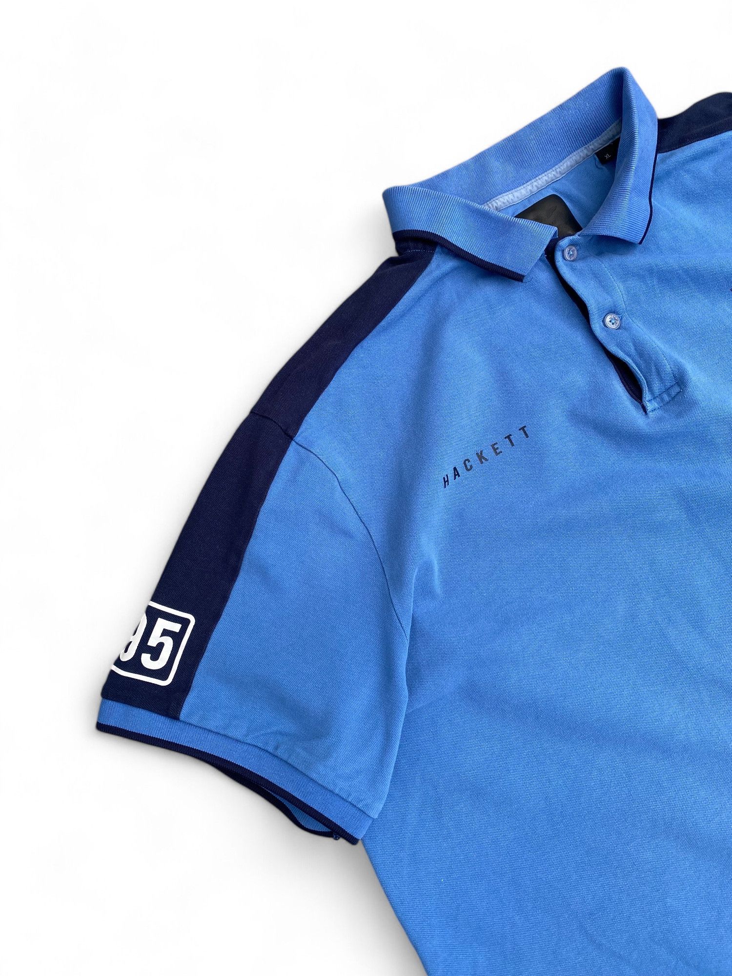 Hackett × Vintage Hackett Aston Martin Polo Shirt Racing Size US XL / EU 56 / 4 - 4 Thumbnail