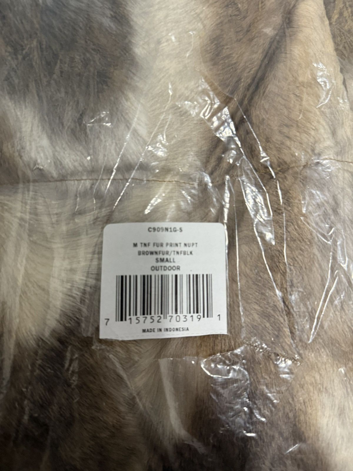 The North Face Supreme tnf North face Fur print nuptse jacket Size US S / EU 44-46 / 1 - 7 Thumbnail