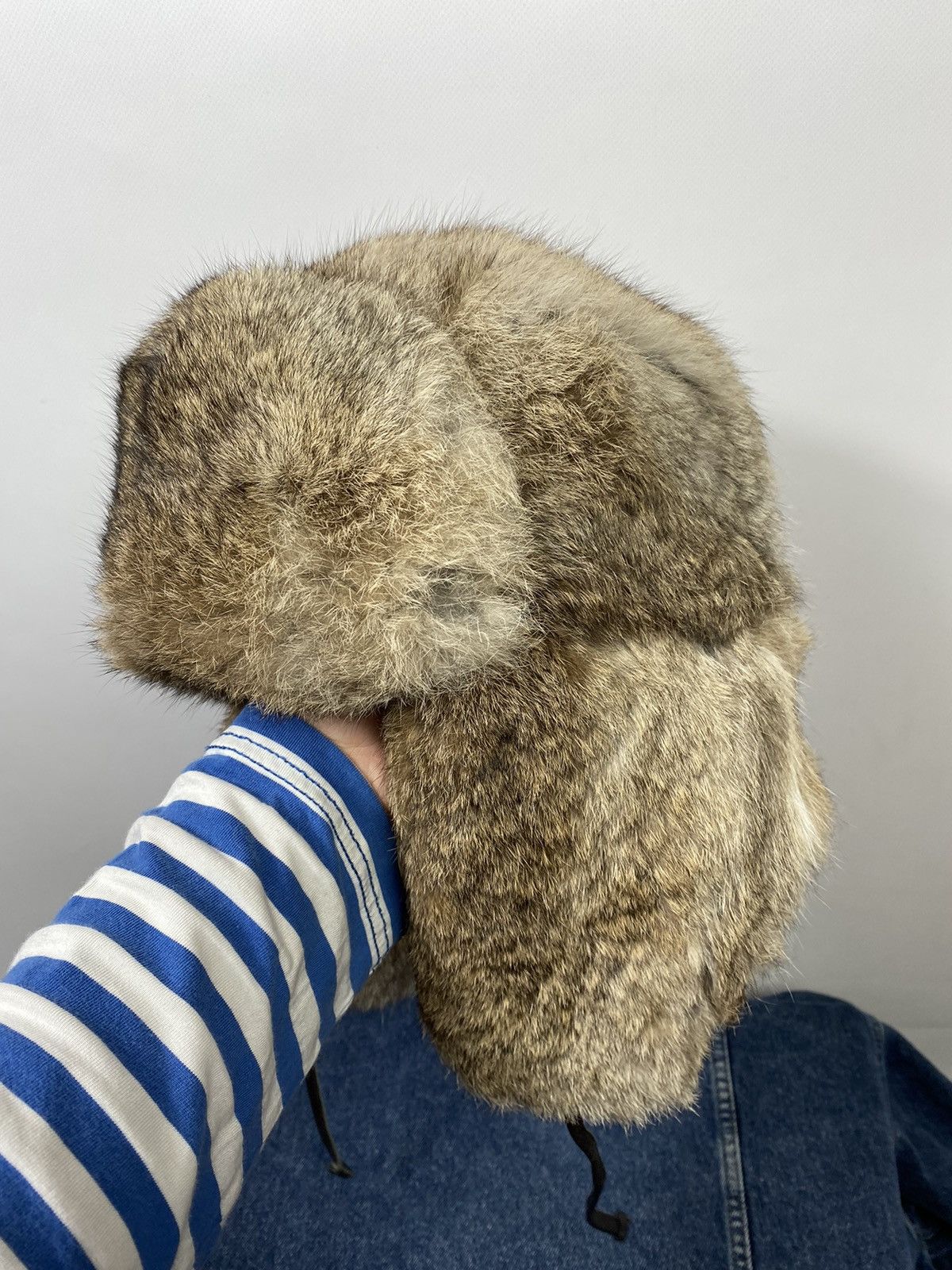 Very Rare Vintage Y2K Fuzzy Ushanka Tyler Creator Rabbit hat