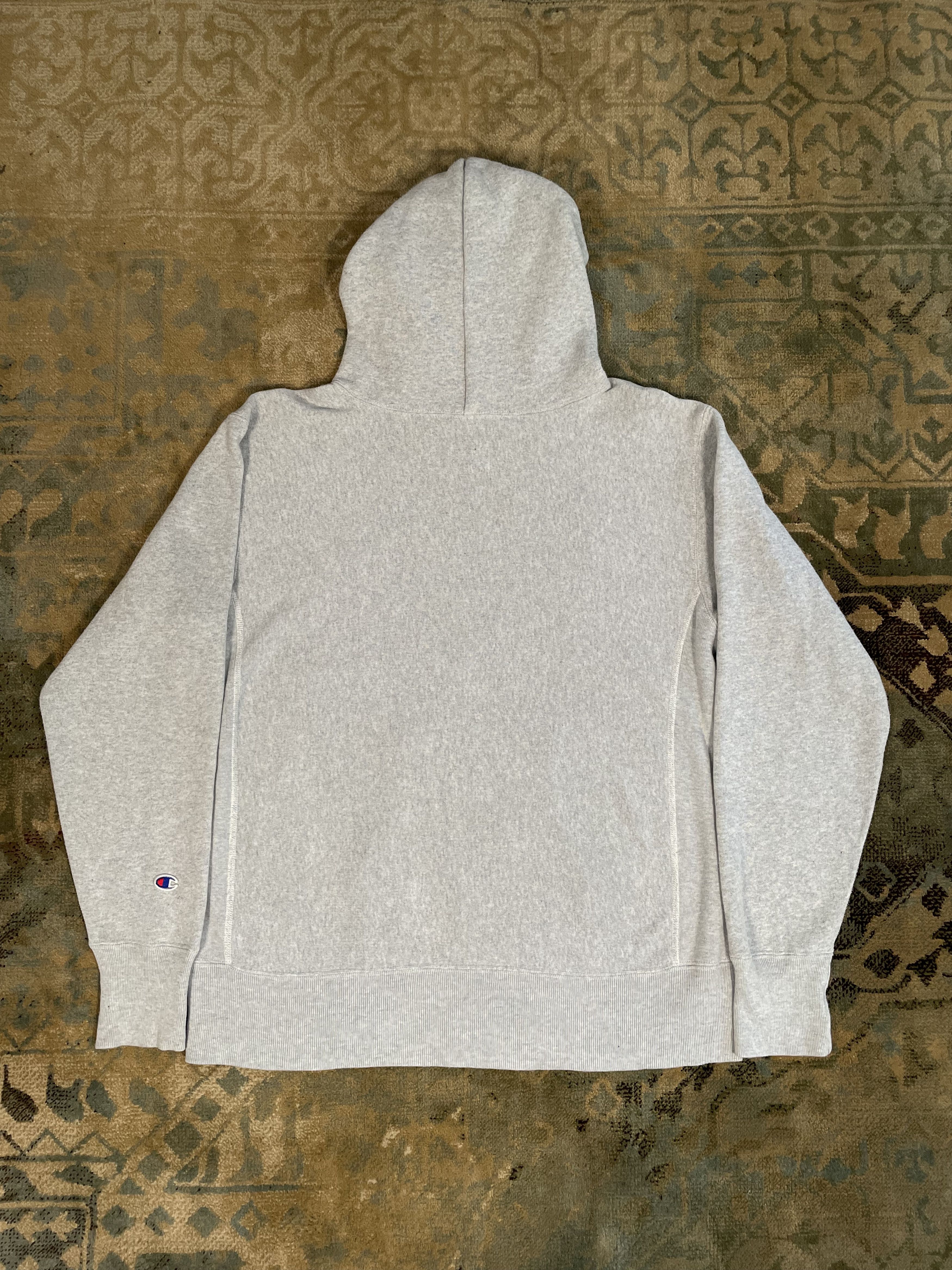 Stussy × Vintage 90s Stussy Sport x Champion Reverse Weave Hoddie Size US L / EU 52-54 / 3 - 4 Thumbnail