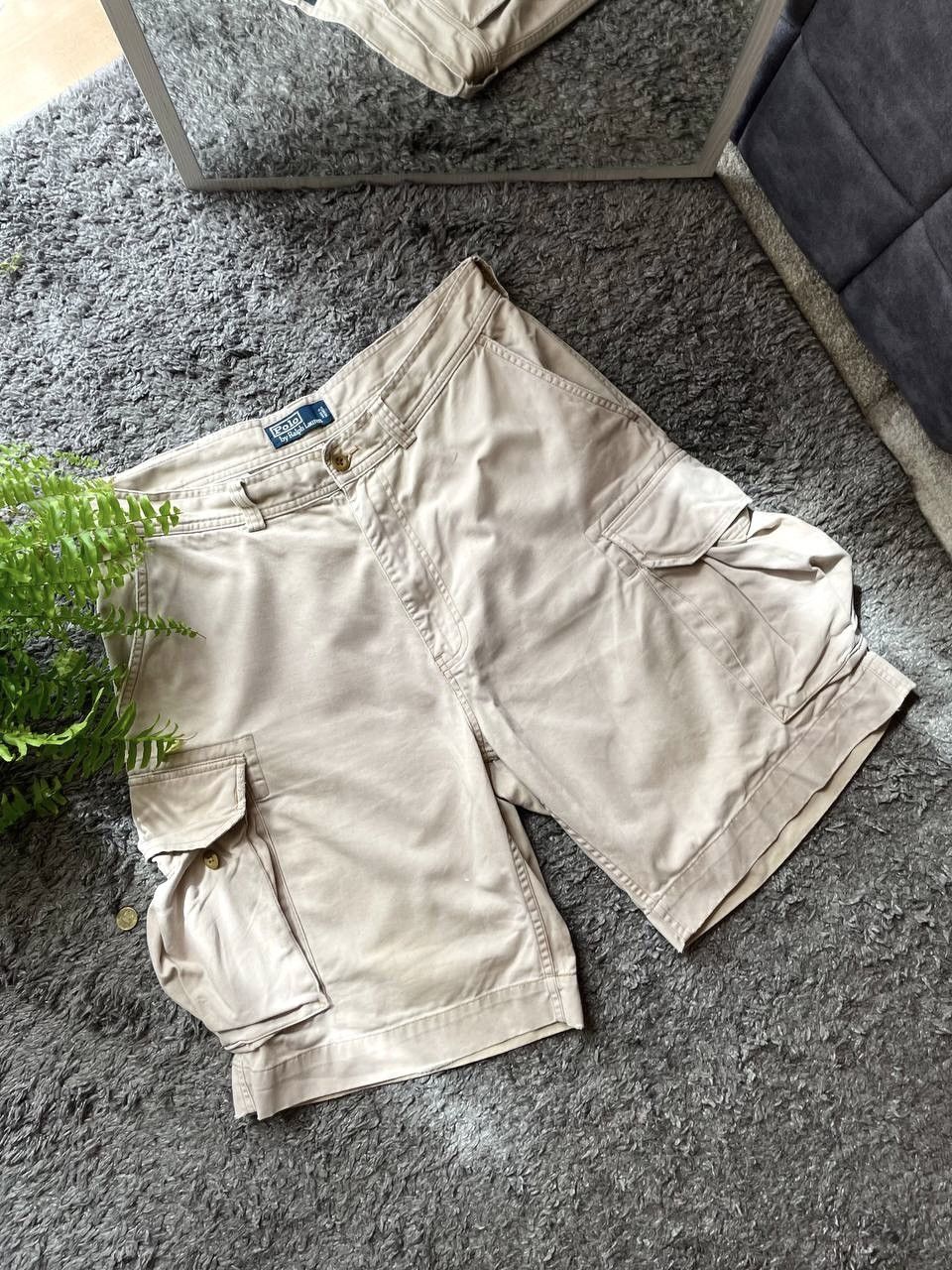 Polo Ralph Lauren × Vintage 00s Polo Ralph Lauren Shorts Streetwear Vintage Rare Y2k Size US 34 / EU 50 - 3 Thumbnail