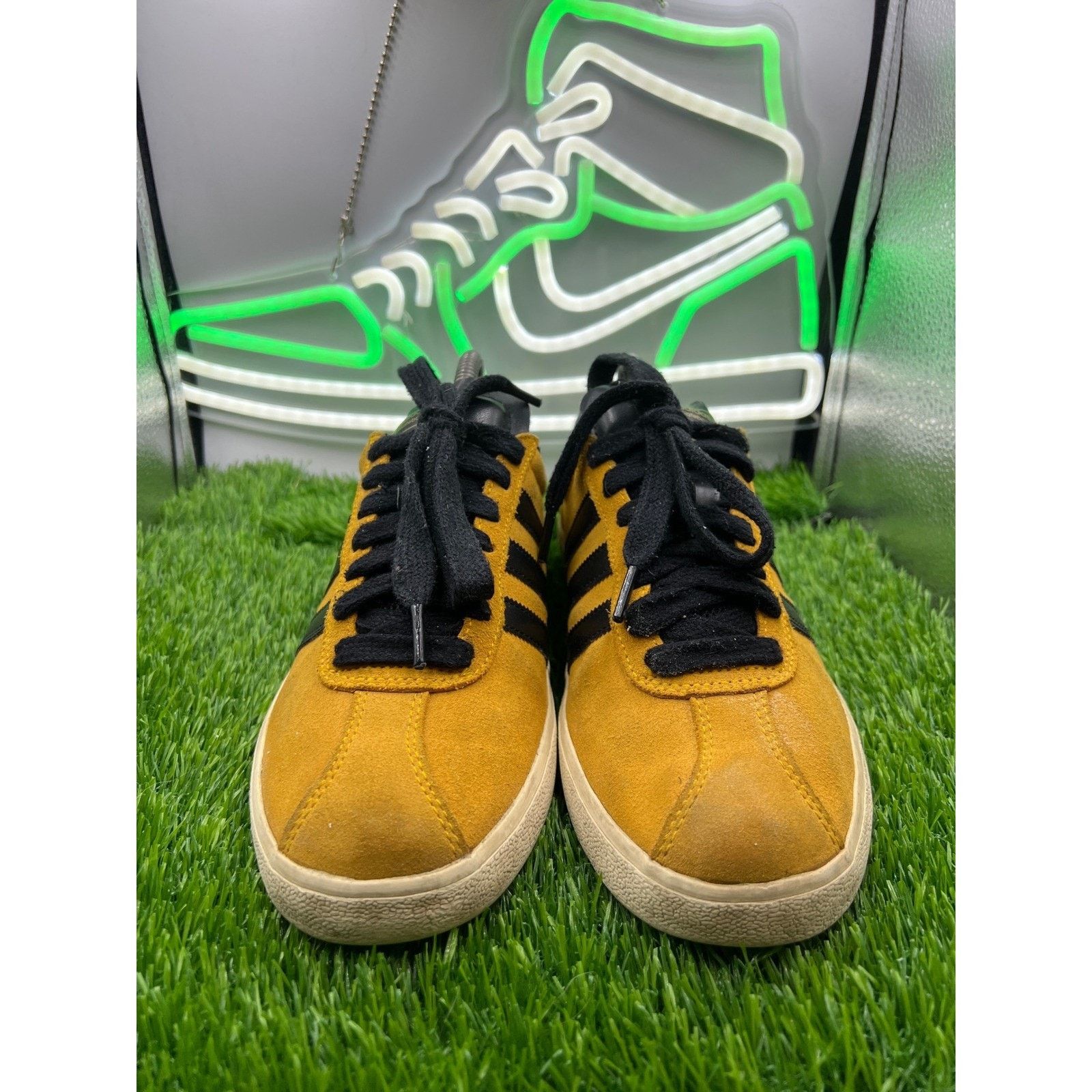 Adidas Adidas X Mark Gonzales Gazelle Mesa Yellow Suede Mens 8 Size US 8 / EU 41 - 2 Thumbnail