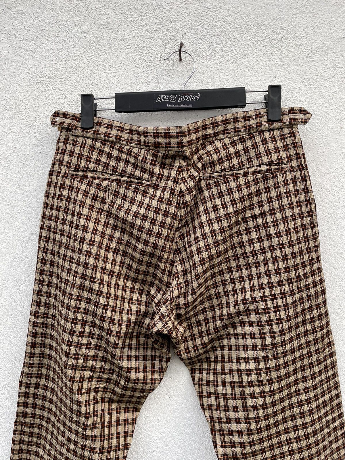 Comme des Garcons × Comme des Garcons Homme × Comme des Garcons Homme Plus Vintage Comme Des Garcons Homme Plus Checked Pants Size US 32 / EU 48 - 7 Thumbnail