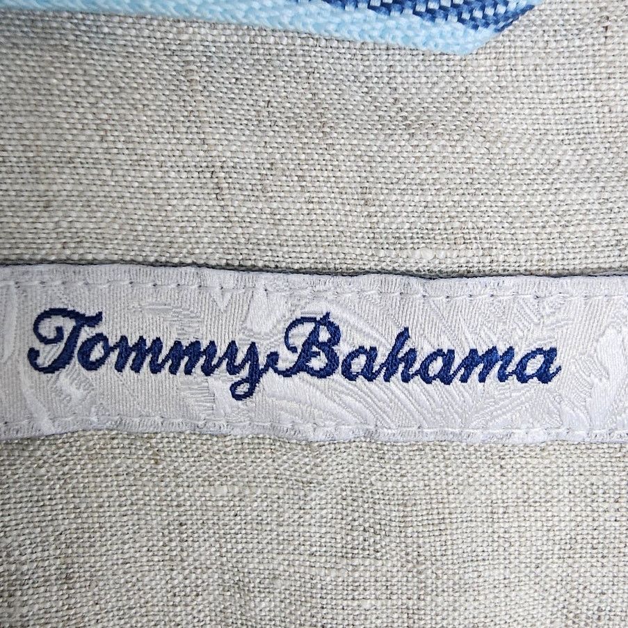 Tommy Bahama Tommy Bahama Mens Plaid Linen Shirt Size XL Coastal Resort Size US XL / EU 56 / 4 - 5 Thumbnail