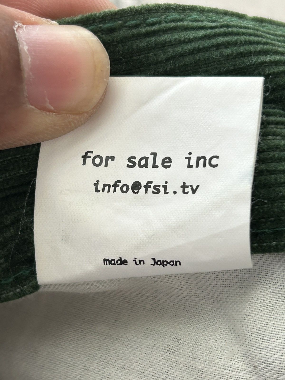 Hiroshi Fujiwara Goodenough Resonate Corduroy Green Casual Trousers Size US 32 / EU 48 - 13 Thumbnail