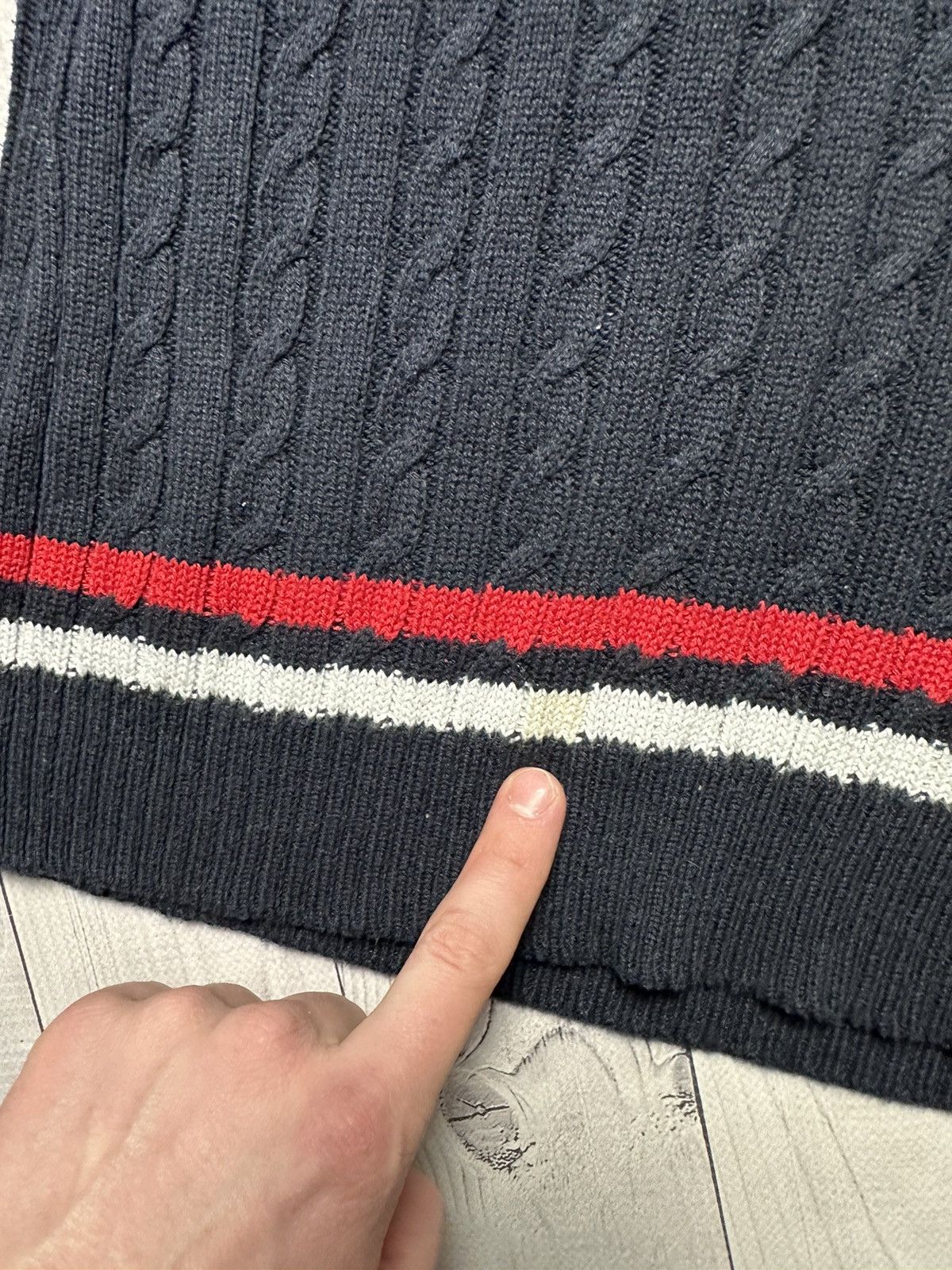 Polo Ralph Lauren × Vintage Vintage Polo Ralph Lauren sweater logo size M rare knitted Size US M / EU 48-50 / 2 - 4 Thumbnail