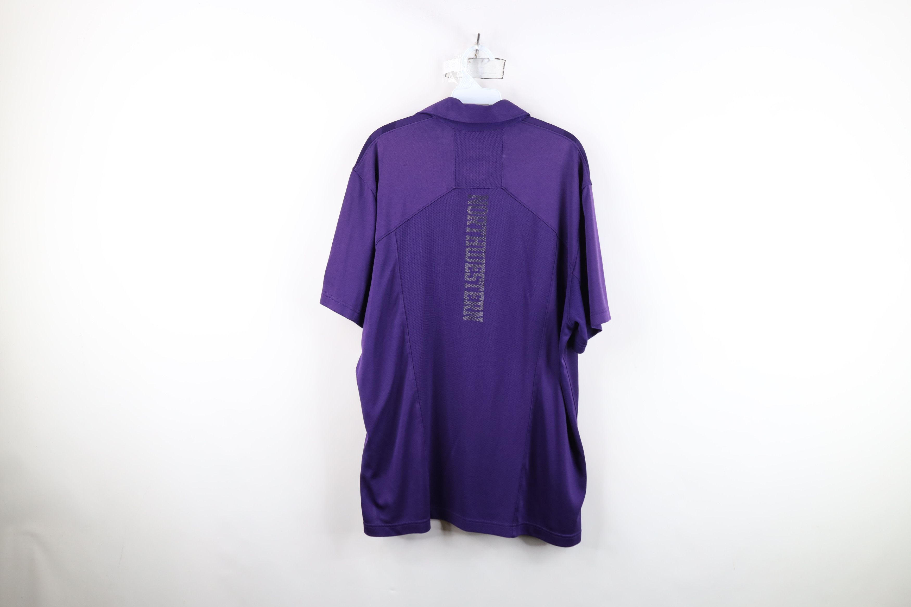 Under Armour Under Armour Northwestern University Football Polo Shirt Size US XL / EU 56 / 4 - 13 Thumbnail