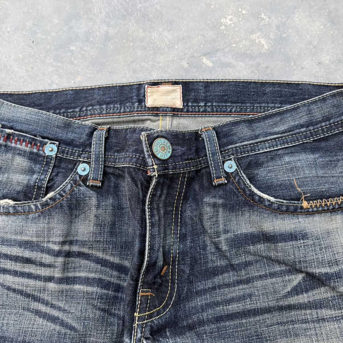 Levi's Levis Redloop Mudwash Flare Jeans Size 32" / US 10 / IT 46 - 3 Thumbnail