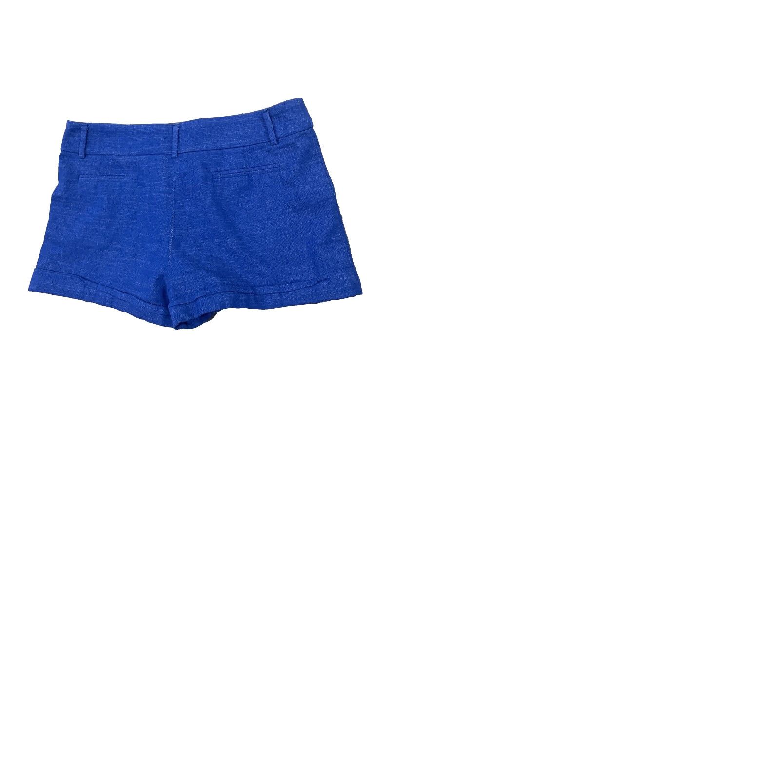 Vintage LOVE...ADY Shorts Women M Blue 1in Inseam Casual Cut-Off Cotton Blend Spandex Stretch USA Made 31x1in XS? Size 32" / US 10 / IT 46 - 9 Thumbnail