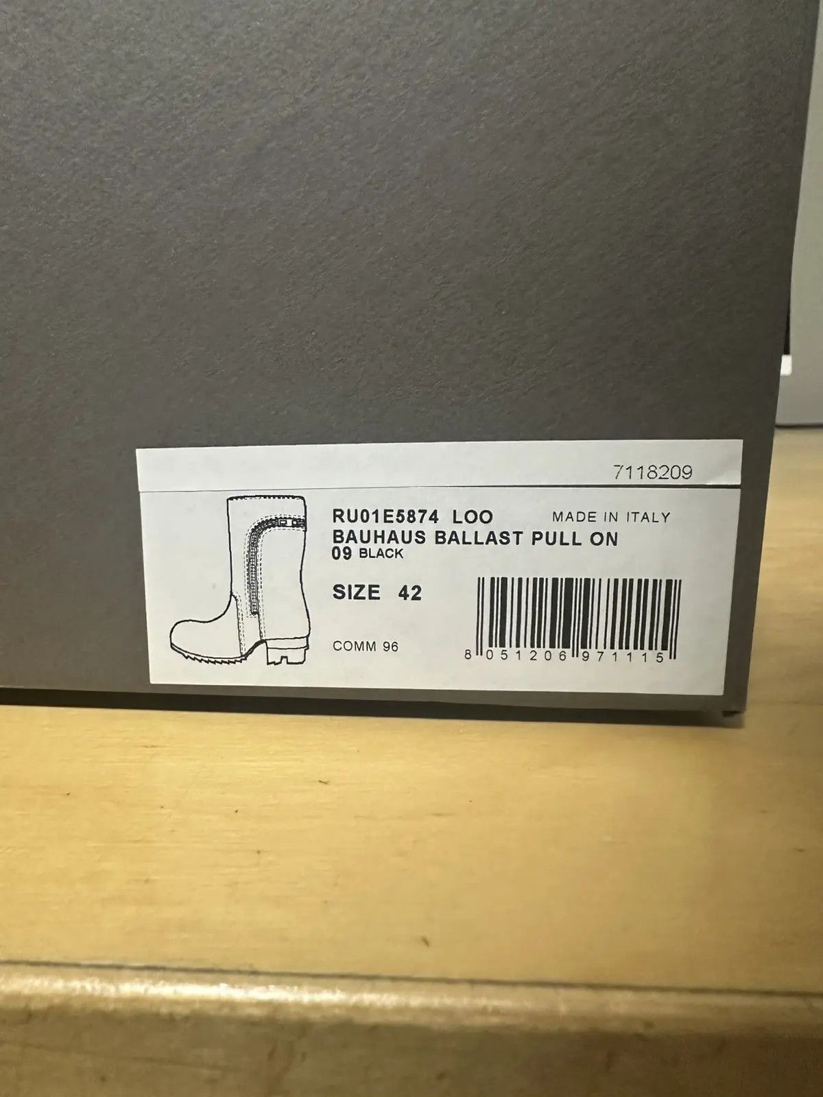 Rick Owens Rick Owens Bauhaus Ballast Boots SS25 Size US 9 / EU 42 - 7 Thumbnail