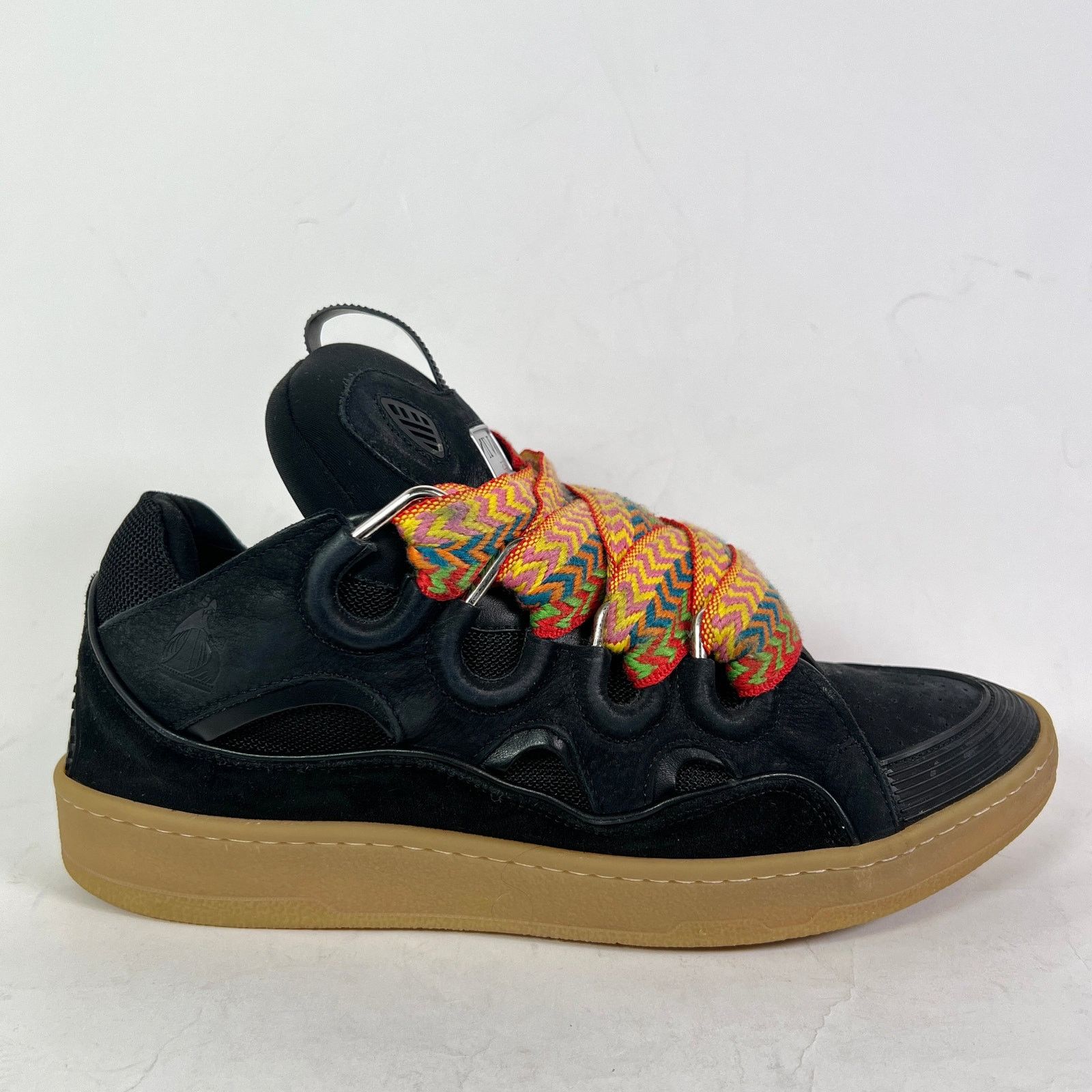 Lanvin Black Curb Sneaker Size 45