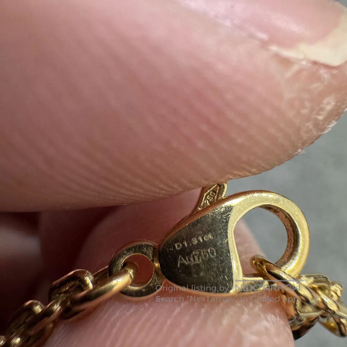 Louis Vuitton Louis Vuitton 18k gold diamond necklace| Size ONE SIZE - 8 Thumbnail