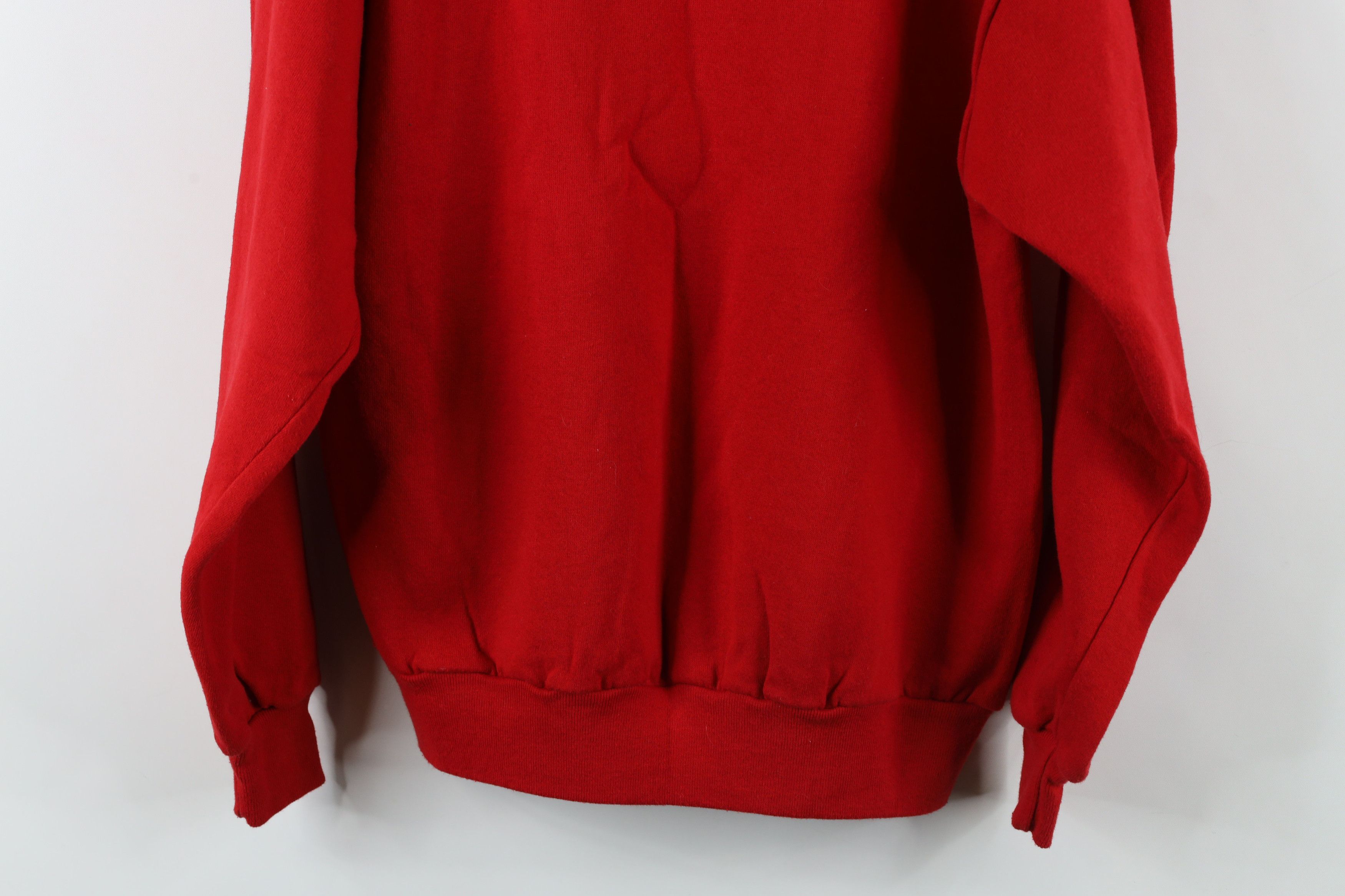 Vintage Vintage 90s Dear Santa I Want It All Collared Sweatshirt USA Size L / US 10 / IT 46 - 8 Thumbnail