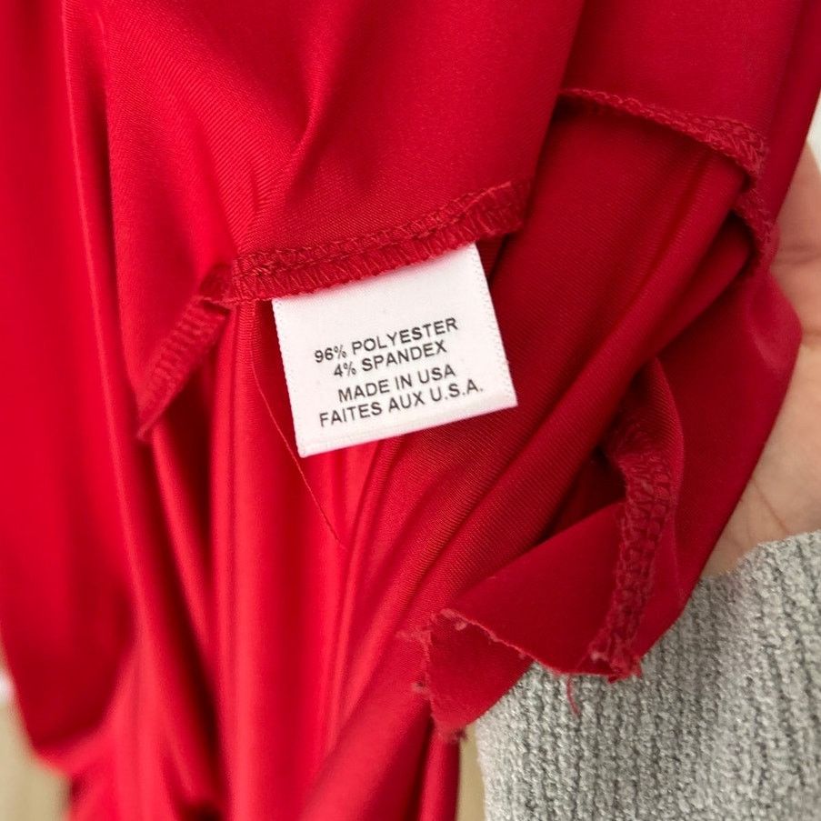 MISA Los Angeles Gorgeous Misa Los Angeles Vibrant Red Maxi Dress Size M / US 6-8 / IT 42-44 - 5 Thumbnail