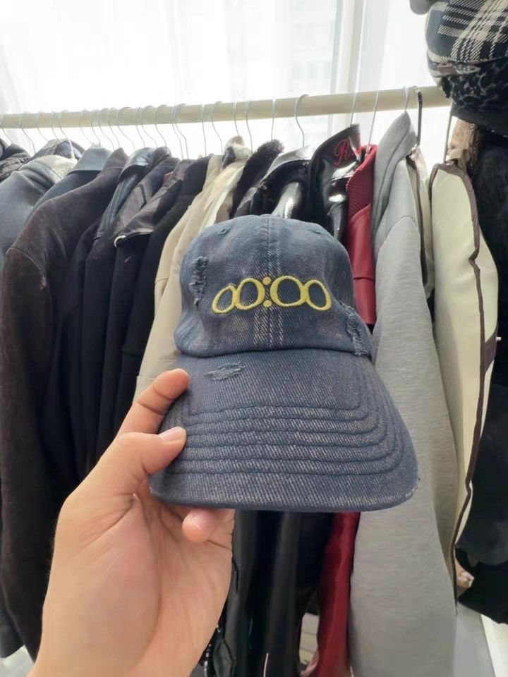 Other Gasoline Blue Distressed Baseball Cap Size ONE SIZE - 1 Thumbnail