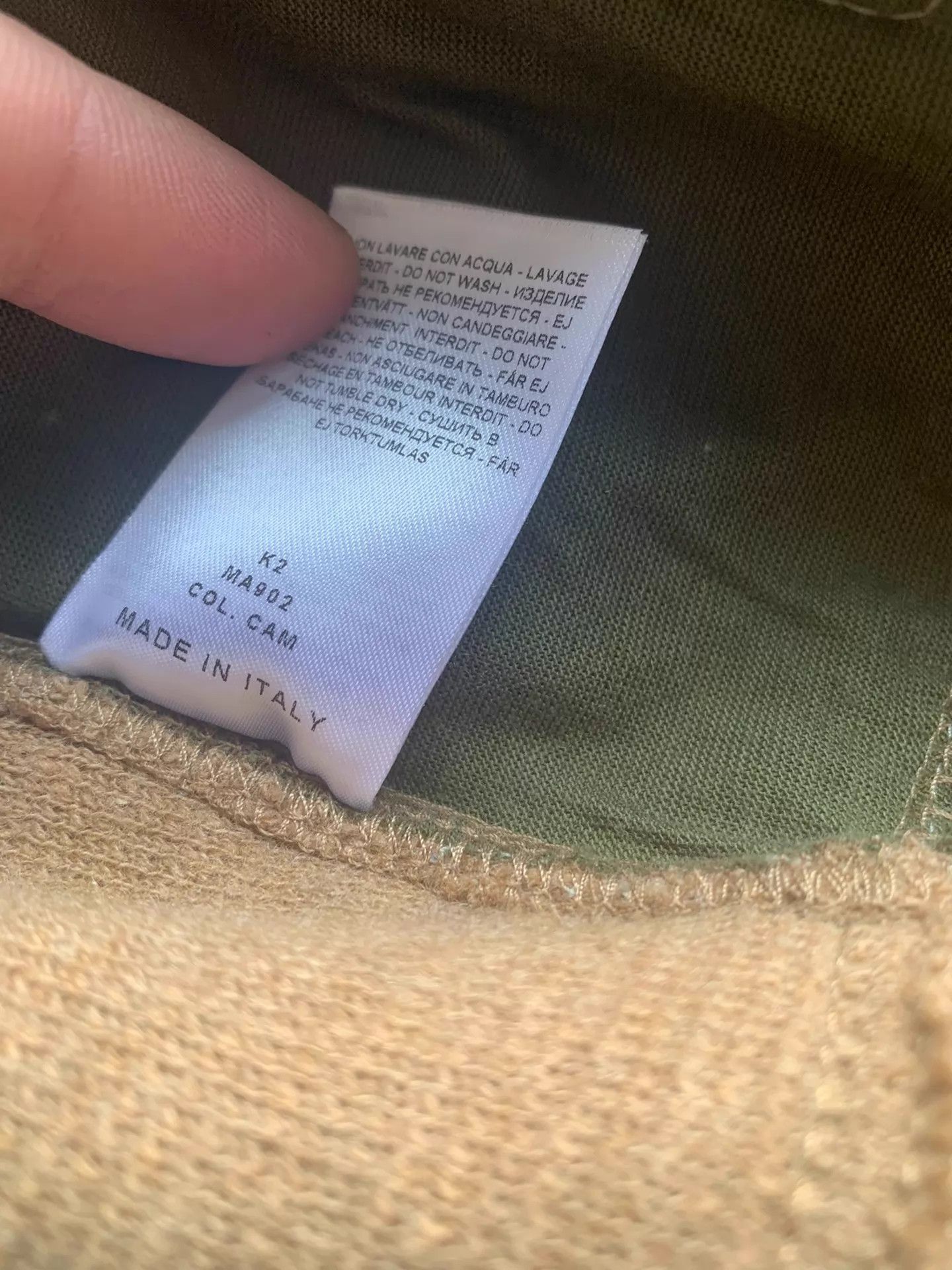 Fortela Fortela Italian Wool Zipper Men's XL Warm Size US XL / EU 56 / 4 - 5 Thumbnail
