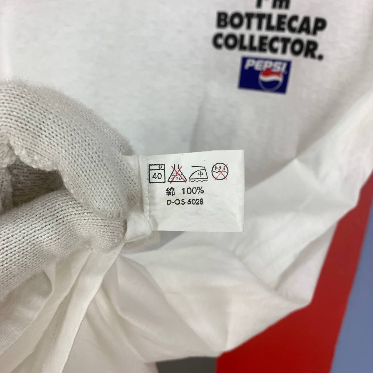 Pepsi 90s Vintage PEPSI MAN Bottlecap Collector T Shirt #2510/L Size US M / EU 48-50 / 2 - 11 Thumbnail