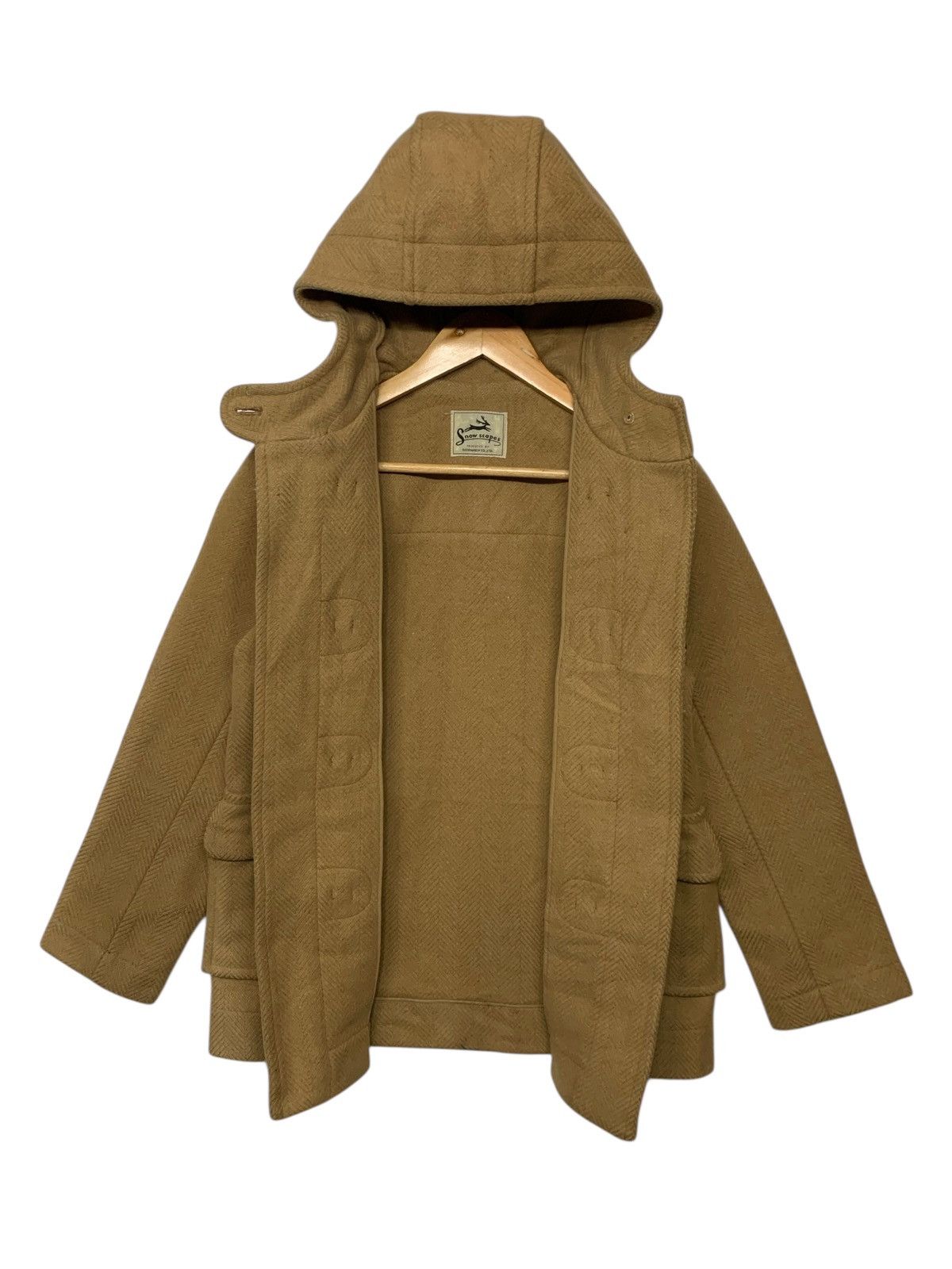 Designer × Japanese Brand Rare Snow Scapes Wool Parka Jacket Size US M / EU 48-50 / 2 - 3 Thumbnail