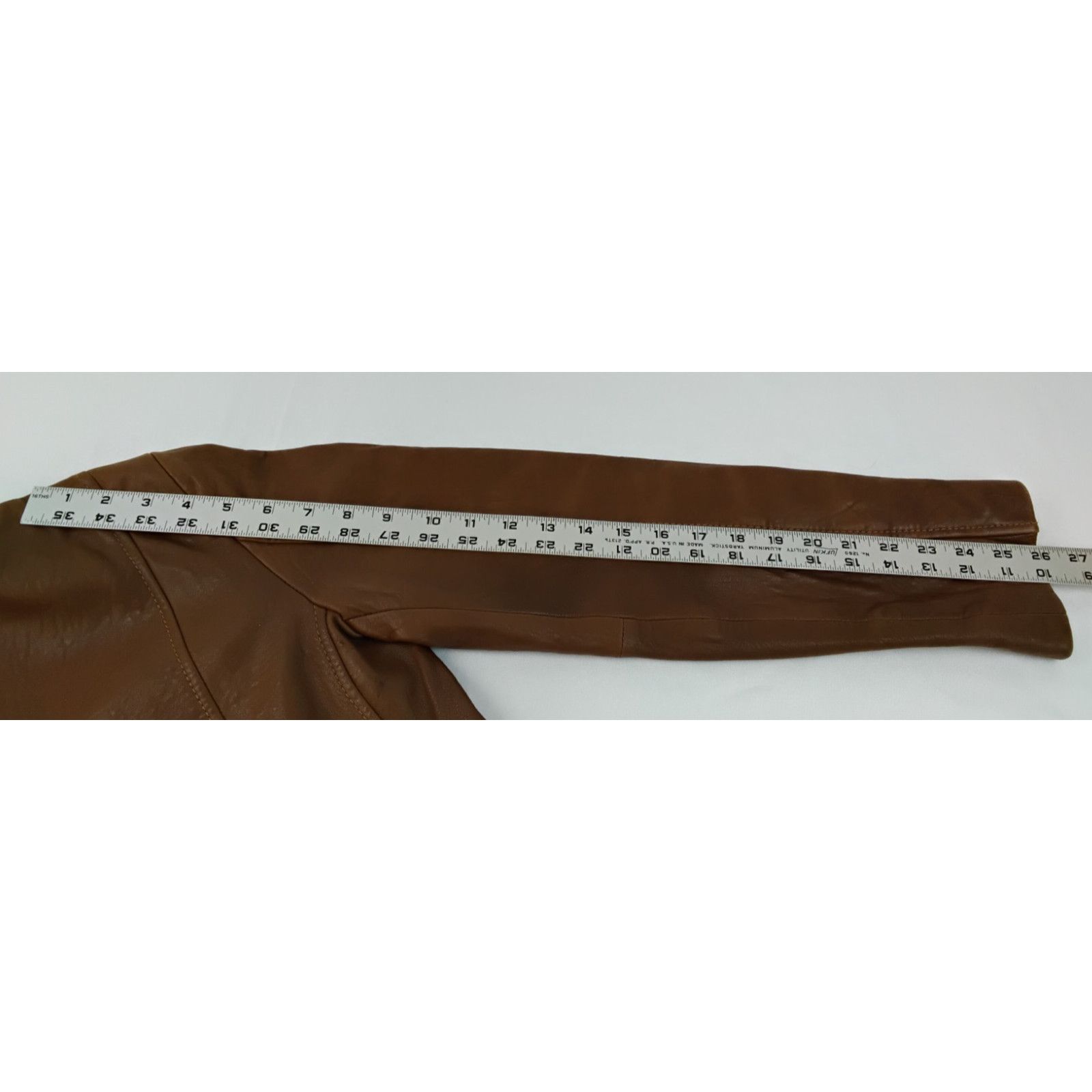 Andrew Marc Andrew Marc New York Lambskin Leather Jacket Women XS Brown Size XS / US 0-2 / IT 36-38 - 18 Thumbnail