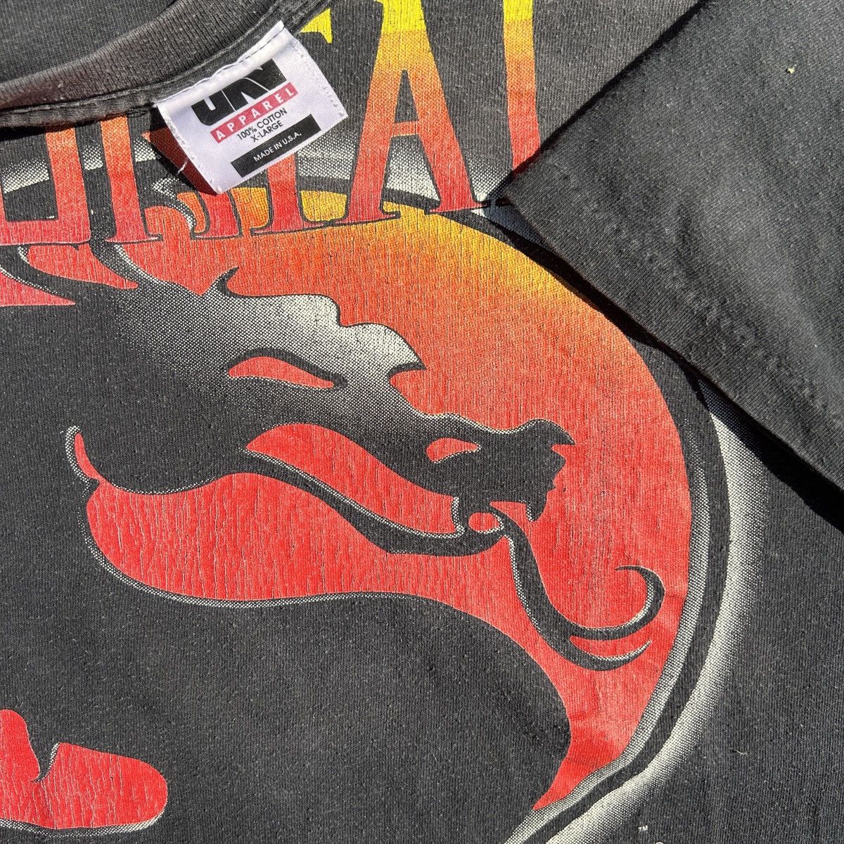 Japanese Brand × Vintage Vintage Mortal Kombat Video Game Promo T Shirt Size US XL / EU 56 / 4 - 2 Thumbnail