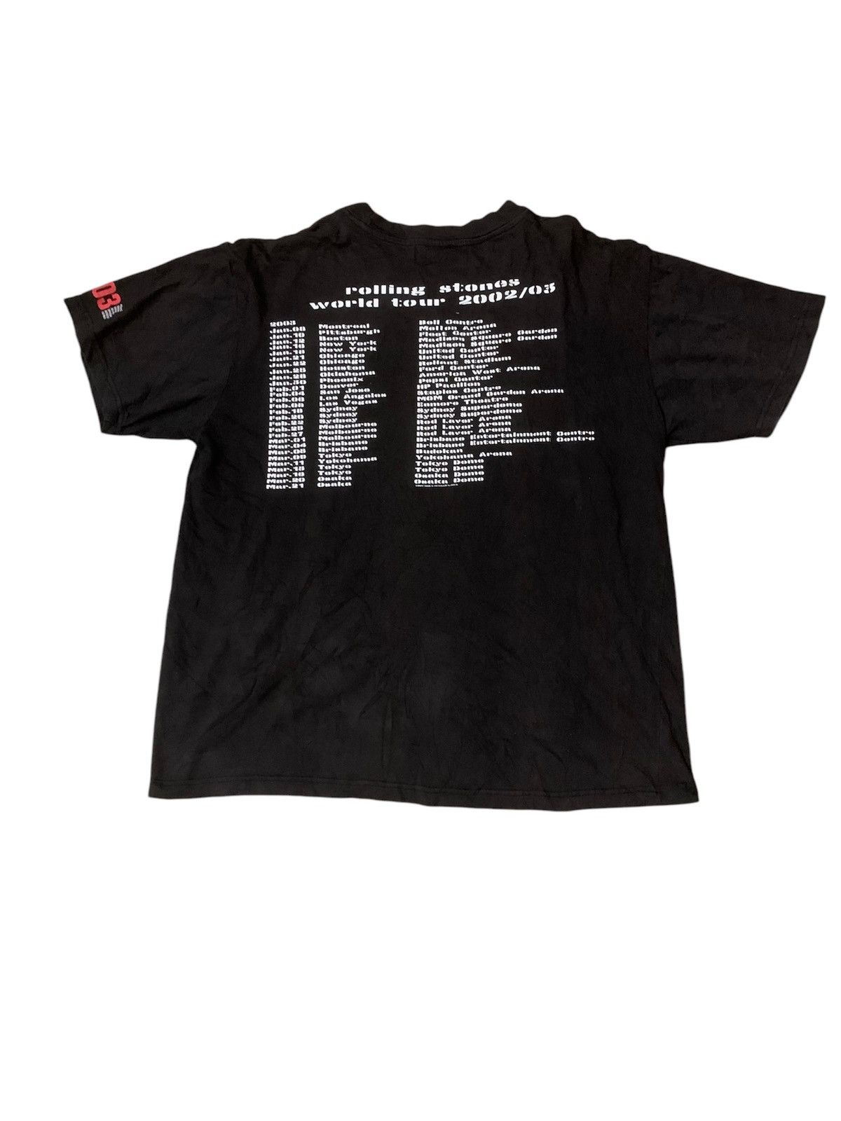 Band Tees × The Rolling Stones Vintage 2002/2003 The Rolling Stones Asia Tour Tee Size US L / EU 52-54 / 3 - 2 Thumbnail