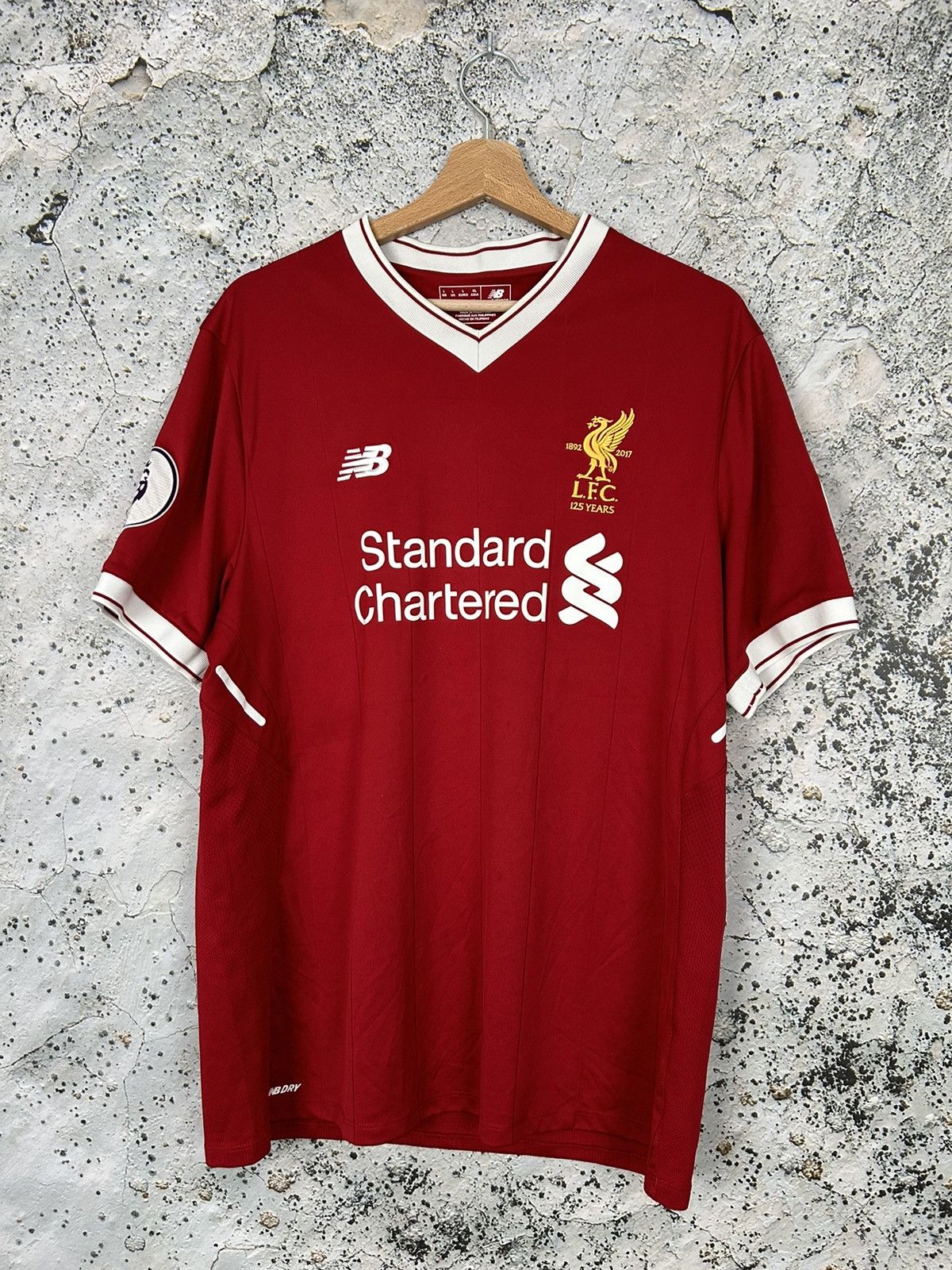 New Balance Liverpool FC Virgil Van Dijk Football Soccer Jersey Hype Size US L / EU 52-54 / 3 - 2 Thumbnail