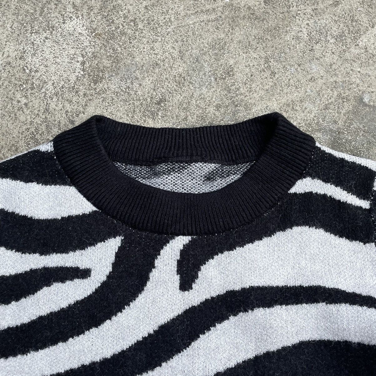 If Six Was Nine Vintage Y2K ABSTRACT MOHAIR SWEATER OPIUMCORE Buymypiece 90s Size US M / EU 48-50 / 2 - 6 Thumbnail