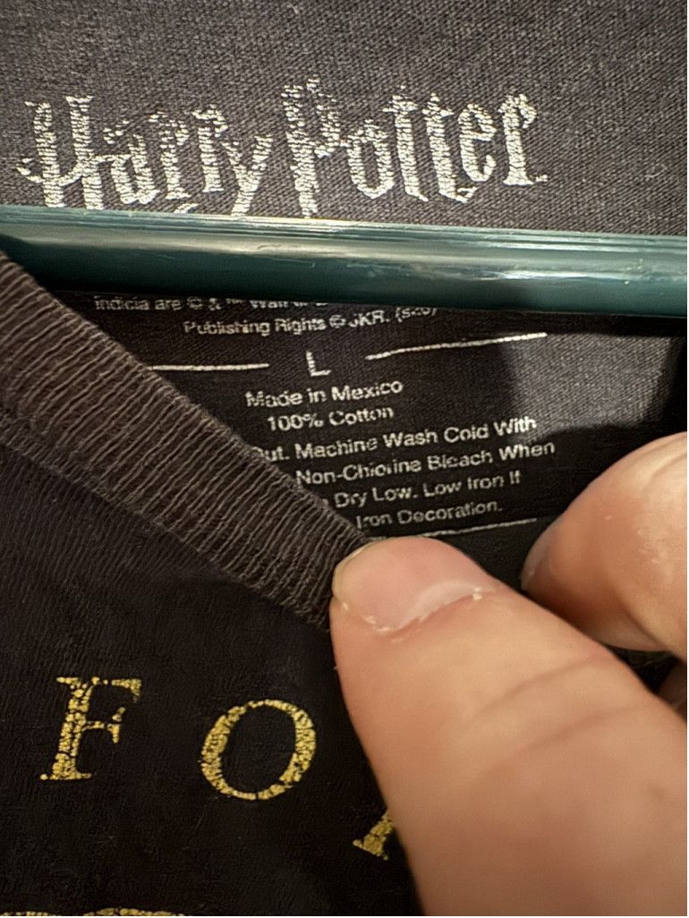 The Unbranded Brand Harry Potter Platform 9 3/4 T-Shirt Men's Size L Black Size US L / EU 52-54 / 3 - 4 Thumbnail