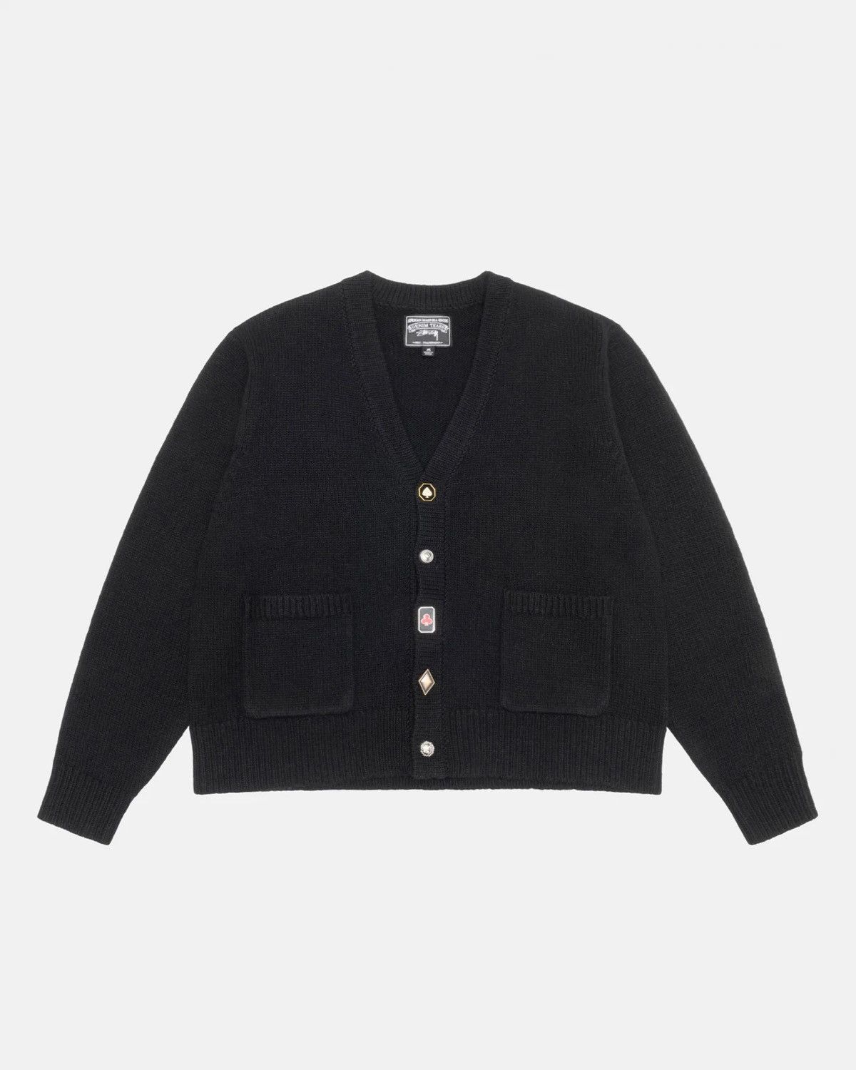 DENIM TEARS × Stussy STÜSSY & DENIM TEARS SUITS CARDIGAN | Grailed