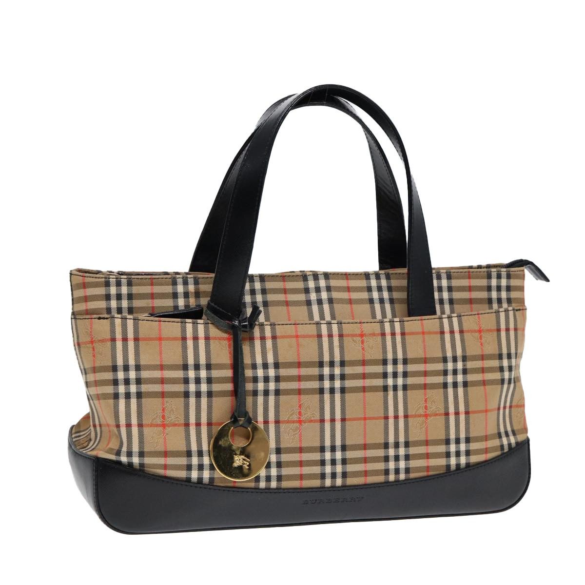 Burberry Burberry Nova Check Handbag Nova Check Canvas Size ONE SIZE - 1 Thumbnail