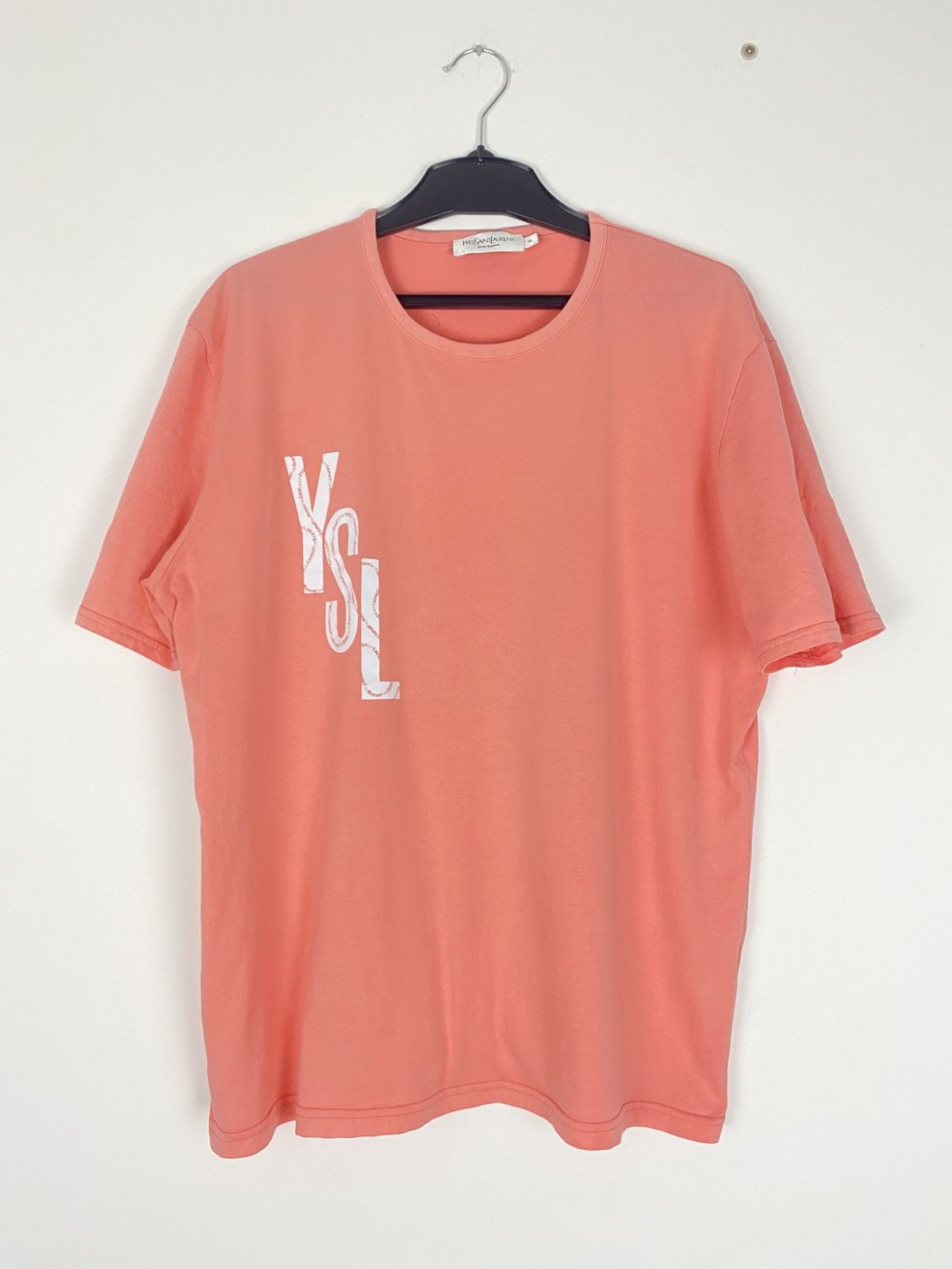Yves Saint Laurent Yves Saint Laurent Pour Homme Vintage YSL tee t-shirt 90s Size US XL / EU 56 / 4 - 5 Thumbnail